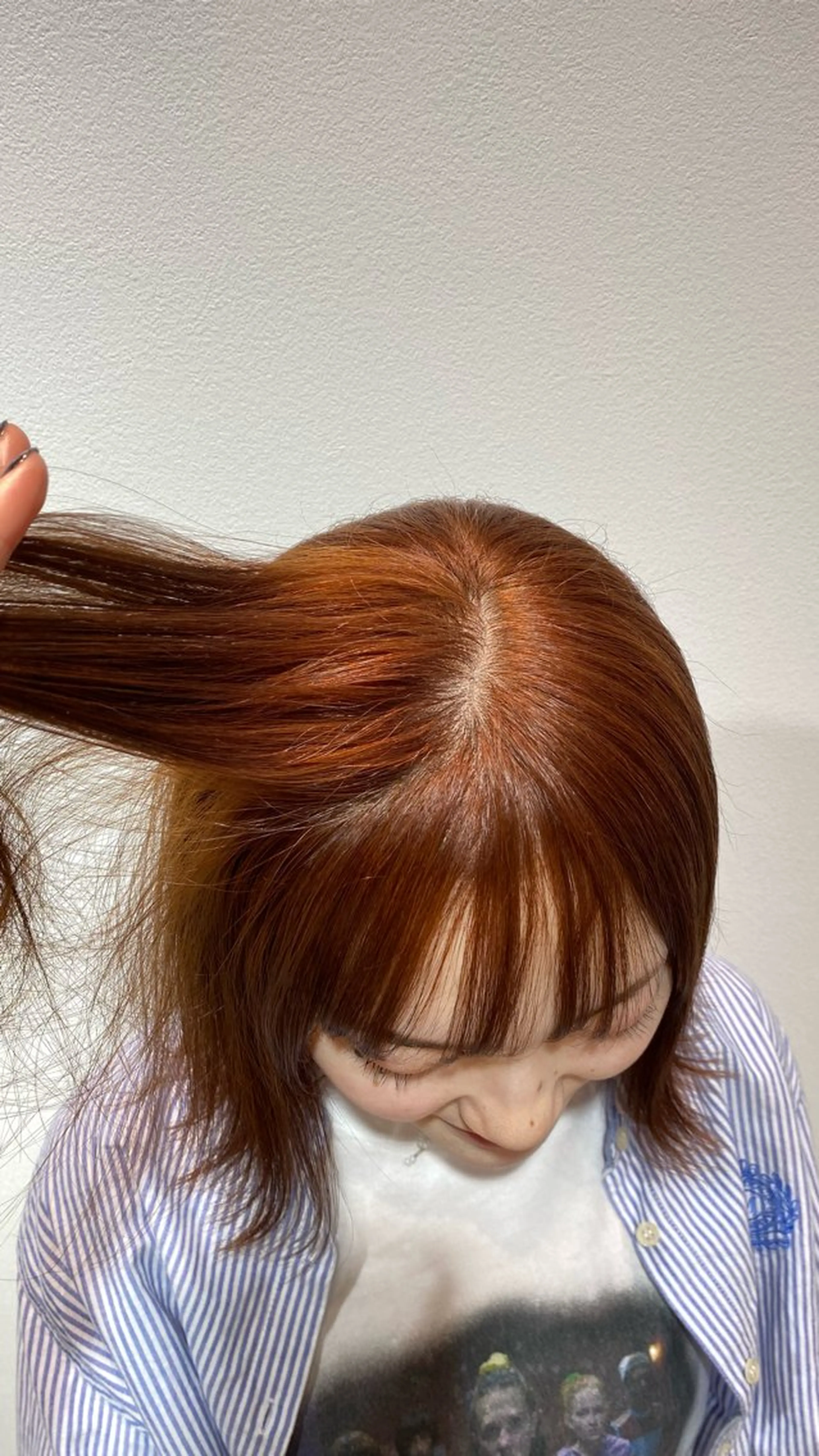 ショート カラー オレンジ Yamada Ami🪐のヘアスタイル