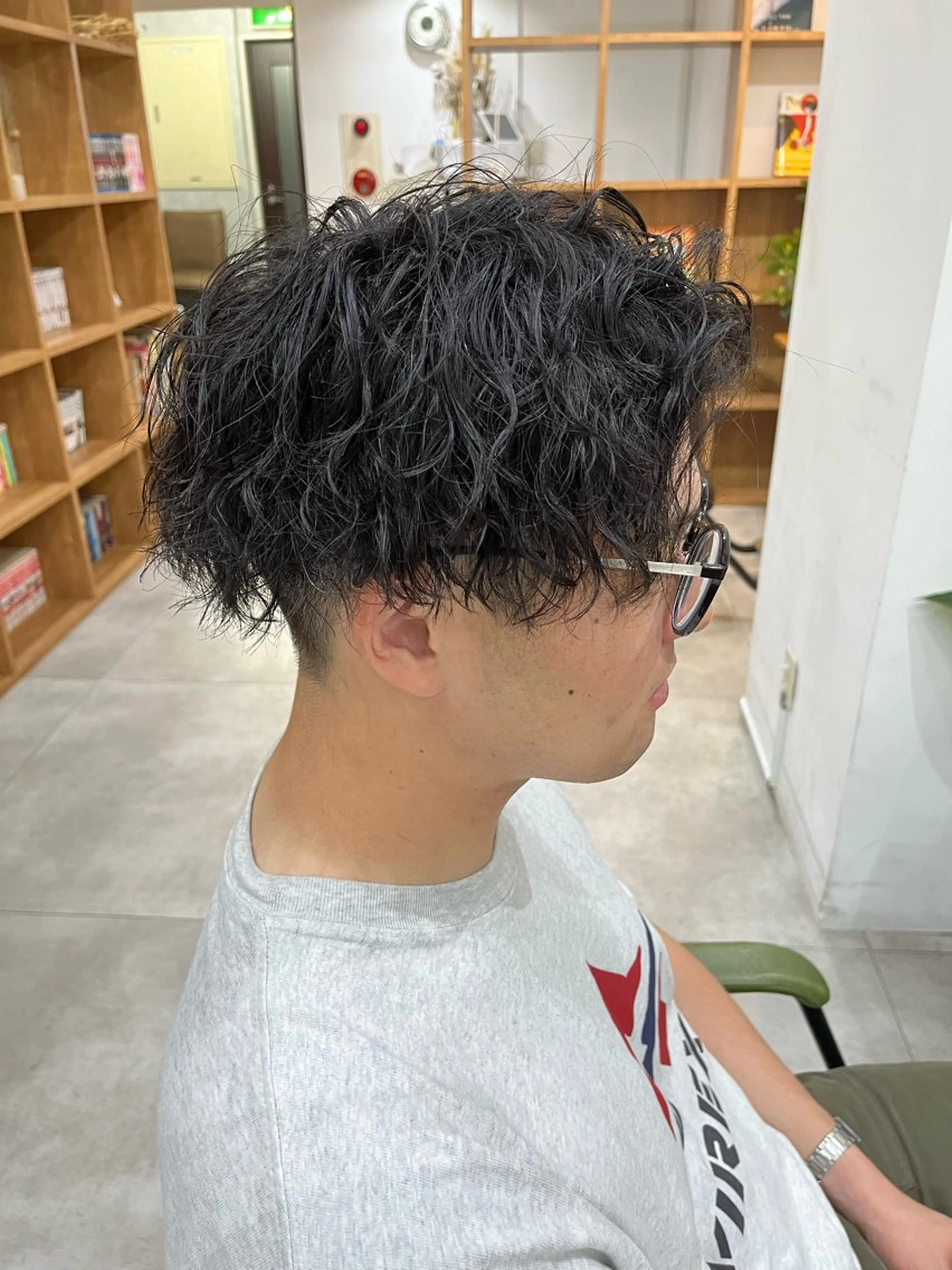 パーマ メンズ 🏆メンズ特化🥇 店長YUTOのヘアスタイル