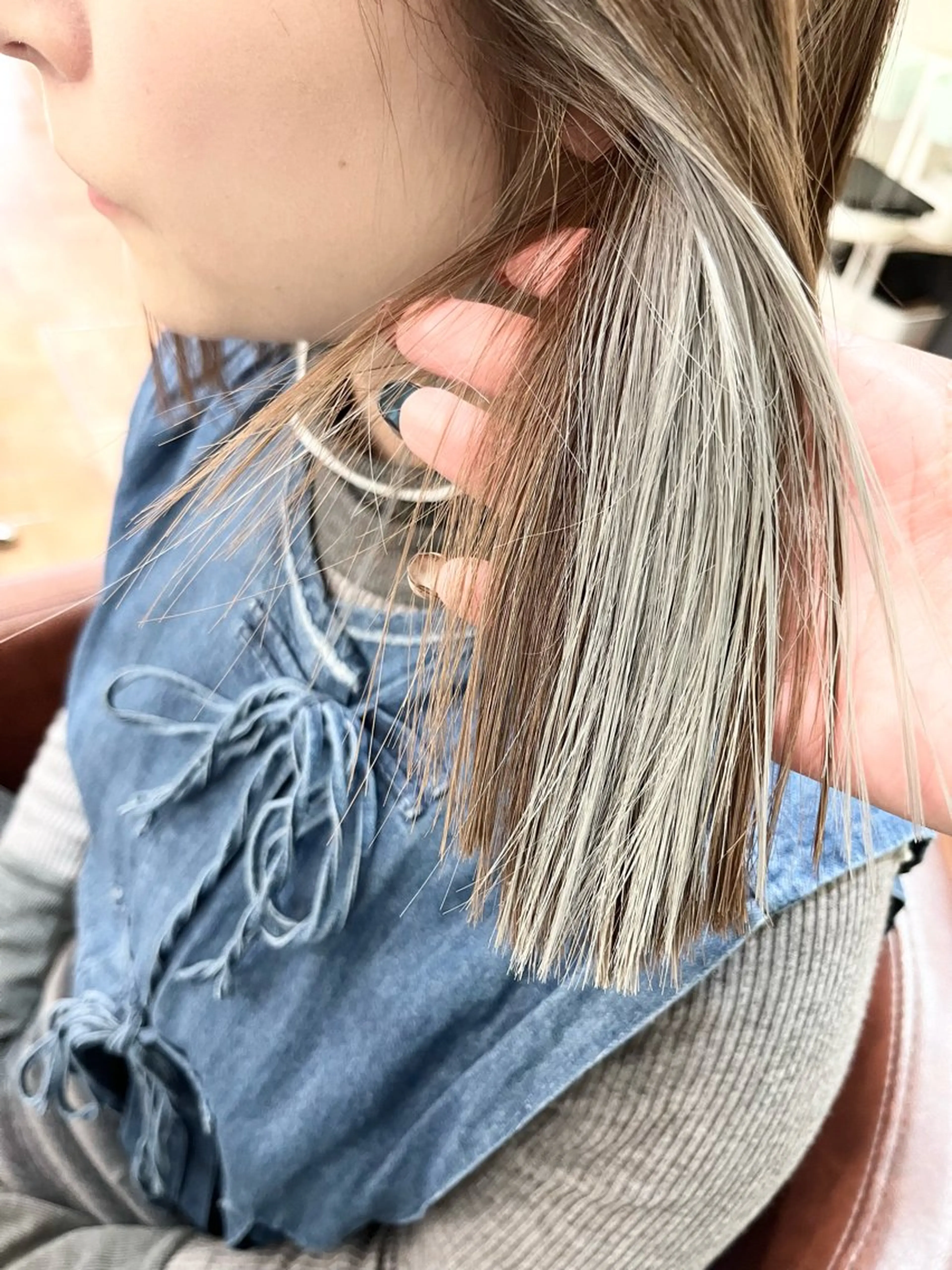 ミディアム カラー 🩷当日予約も大歓迎 🩷のヘアスタイル