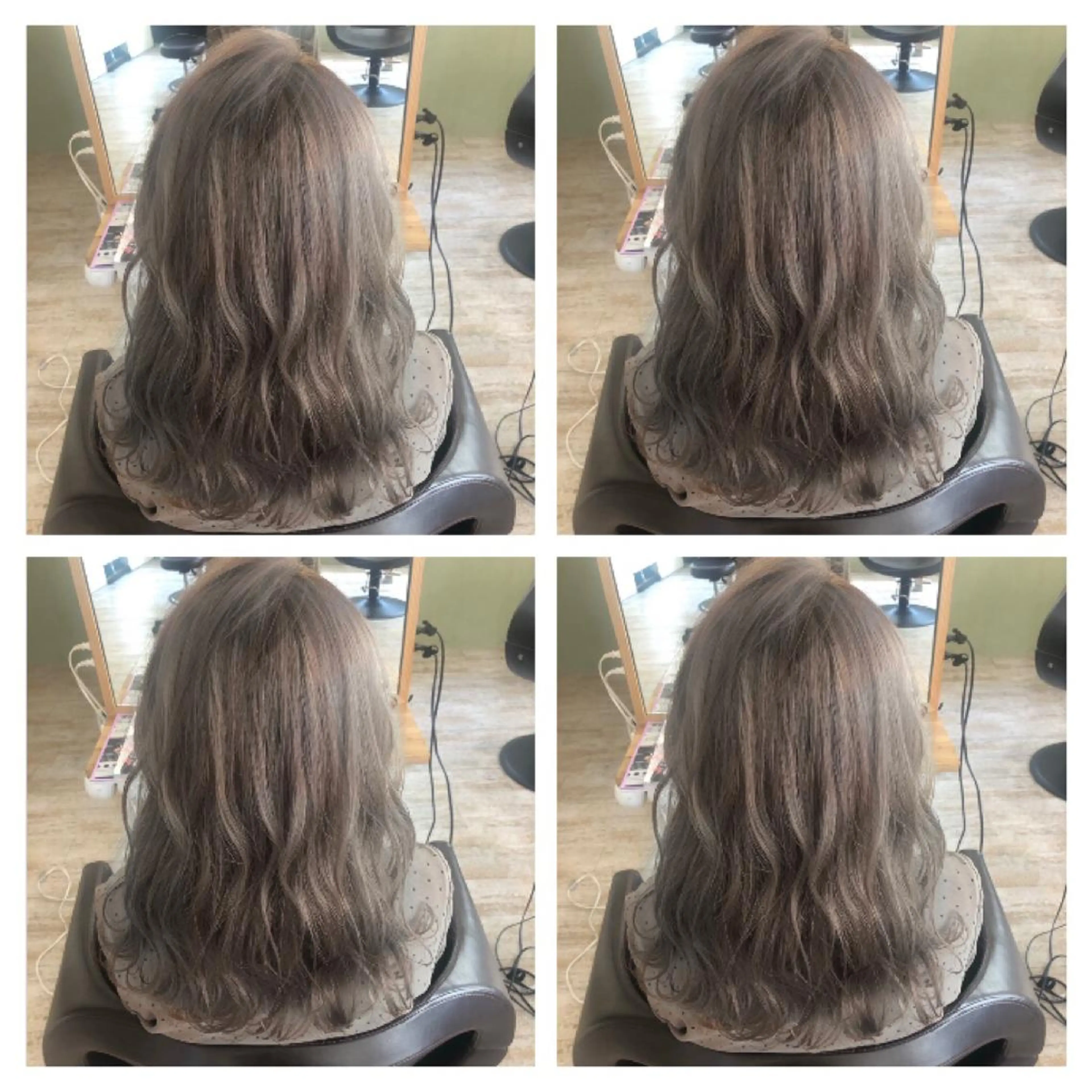 ✂︎♥️エリア最安値♥️カット＋潤艶カラー（全体染め）＋トリキュアトリートメントの写真