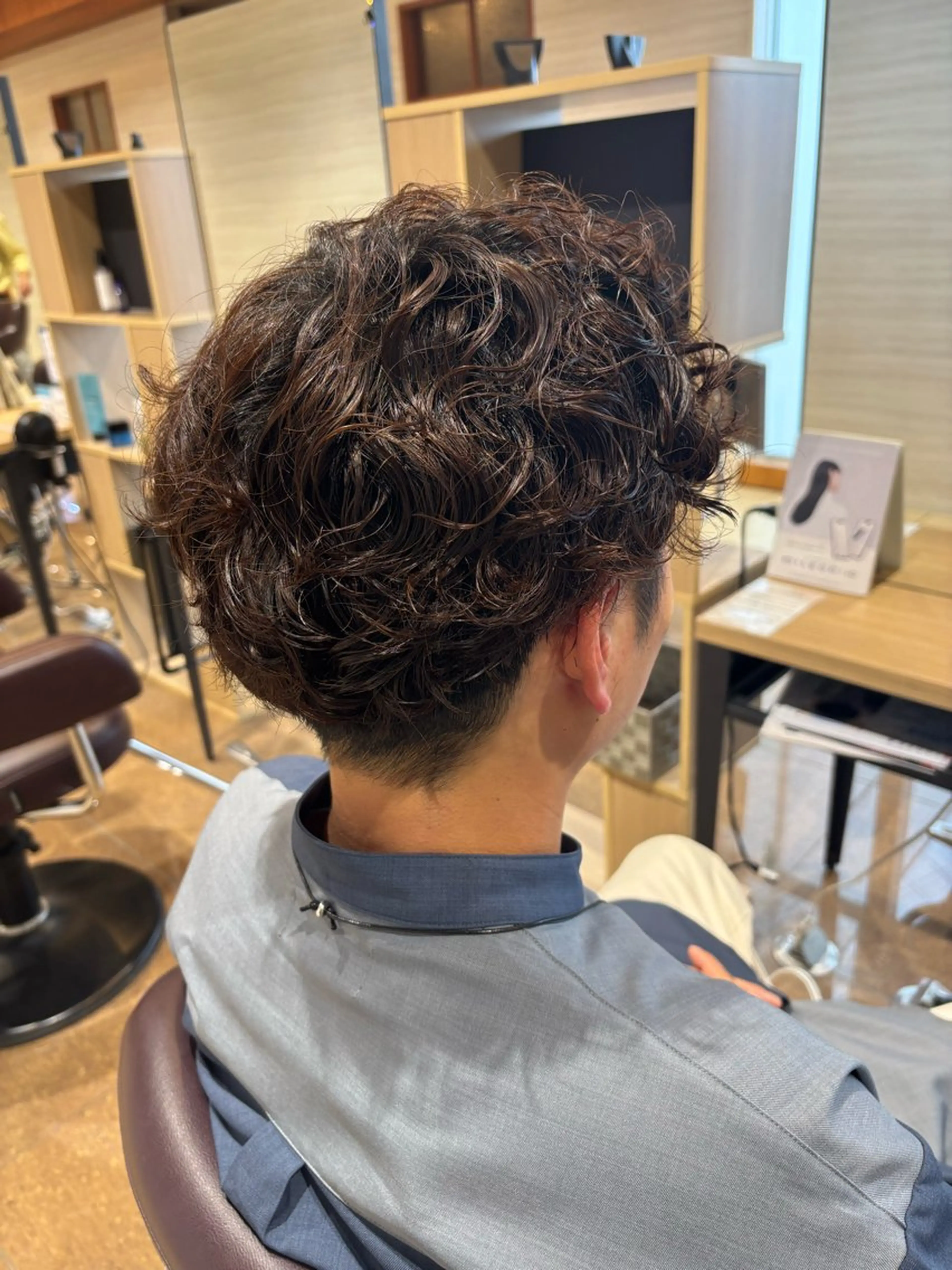 パーマ メンズ 吉川 明花のヘアスタイル