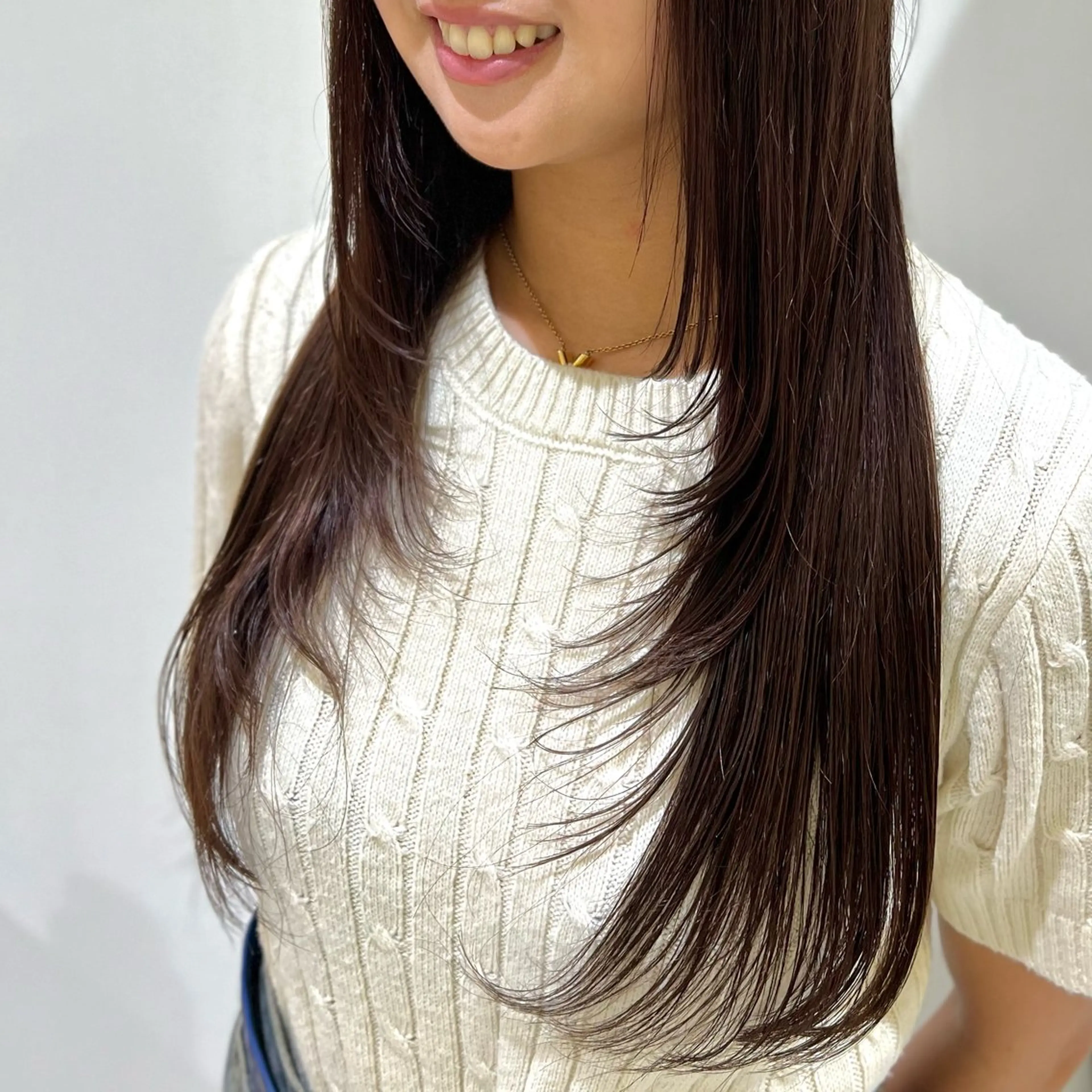 ロング Yuka/Aujua ソムリエ/髪質改善のヘアスタイル