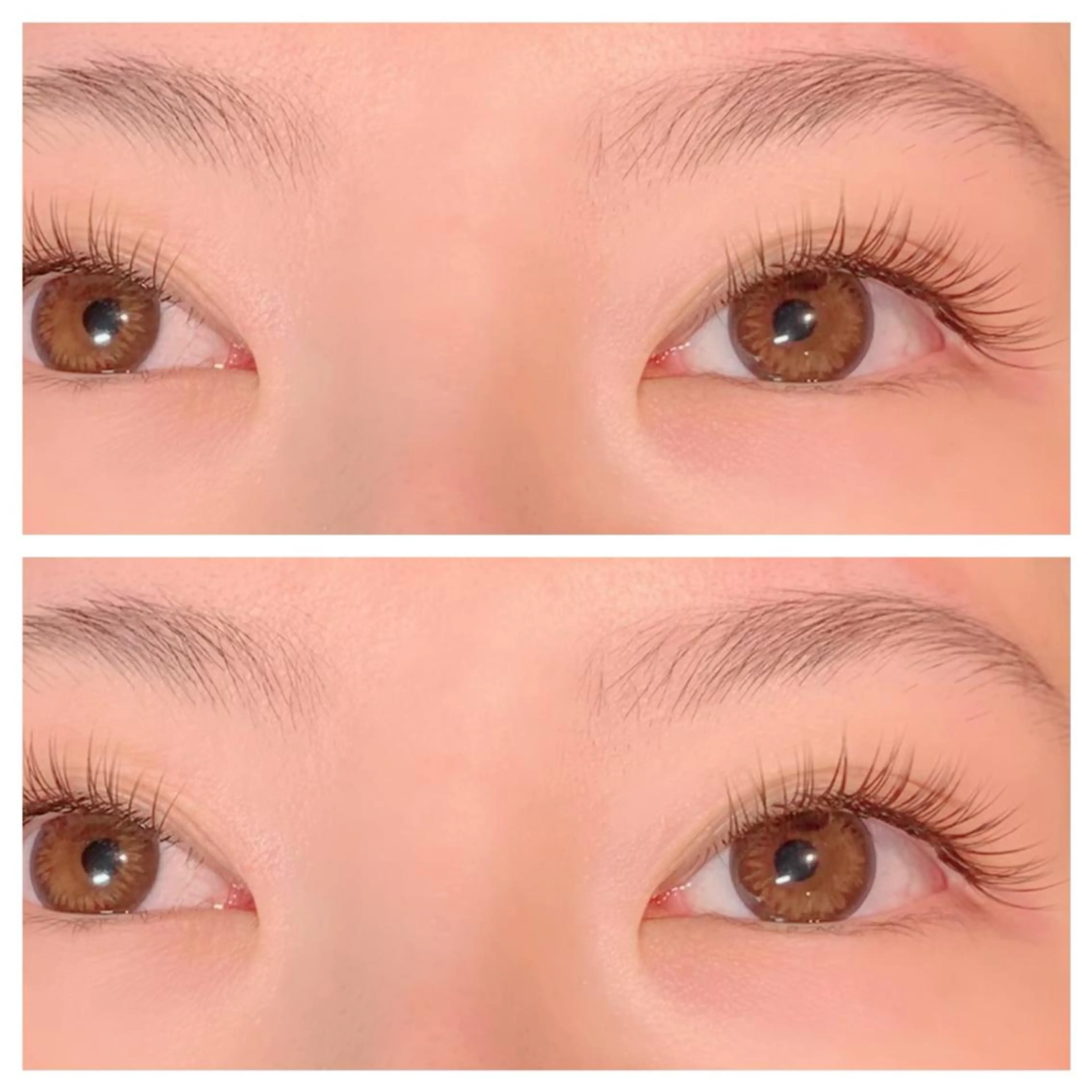 マツエク・マツパ カラーマツエク フラットラッシュ 山田 紗希のマツエク・マツパデザイン