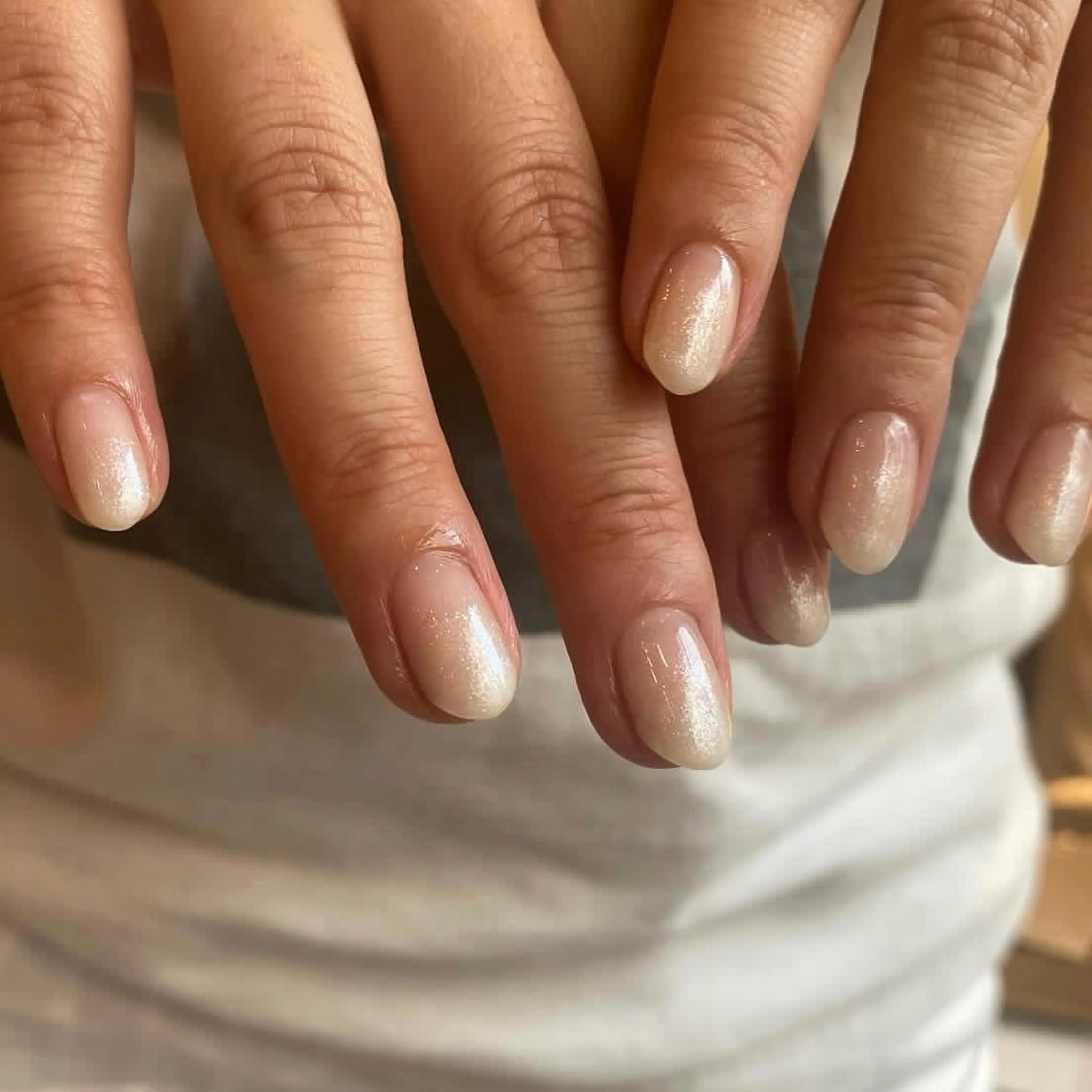 ネイル グラデーション Yumi シンプルネイルのネイルデザイン