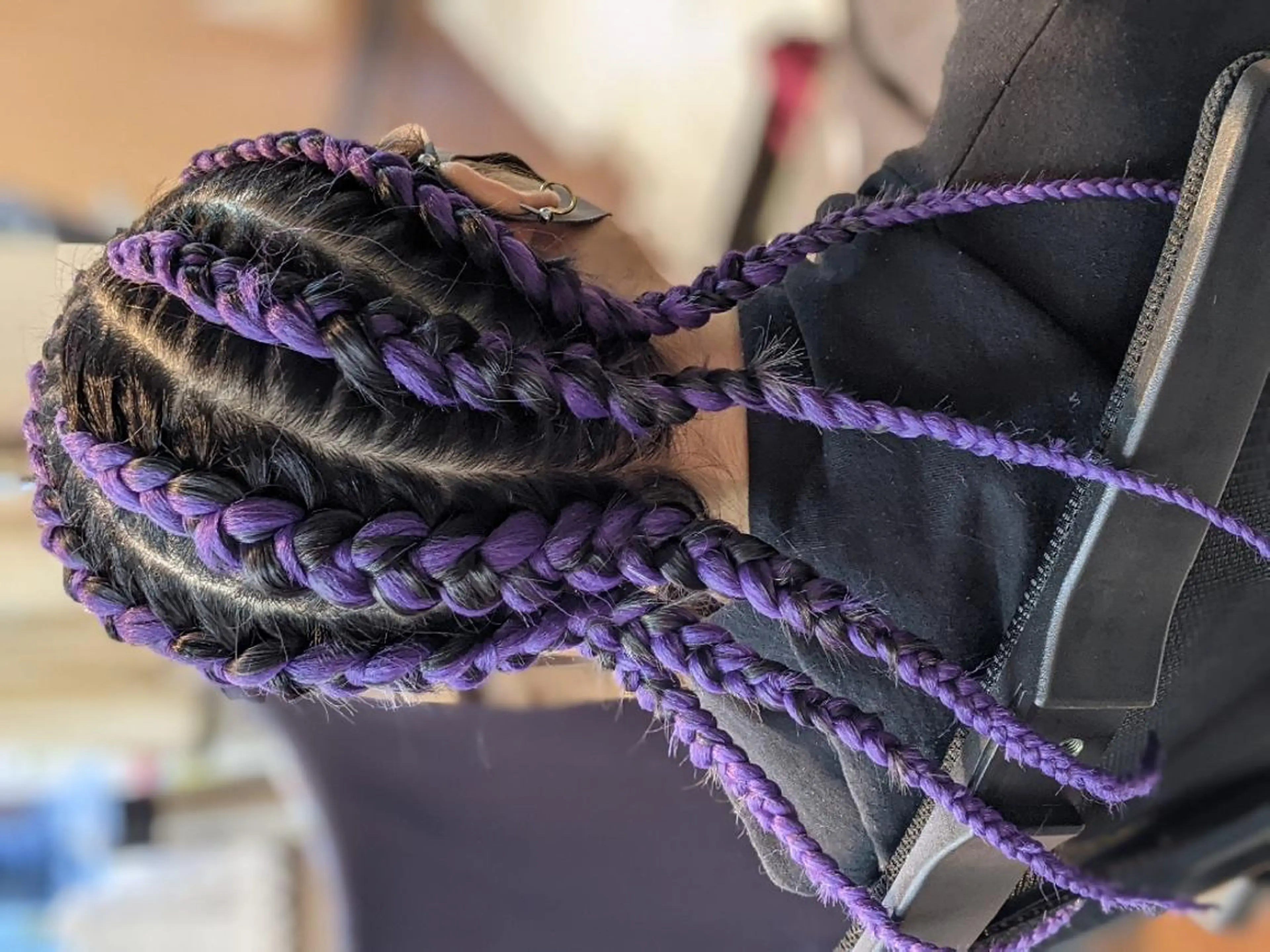 セミロング ヘアアレンジ エクステ scamp ★のヘアスタイル