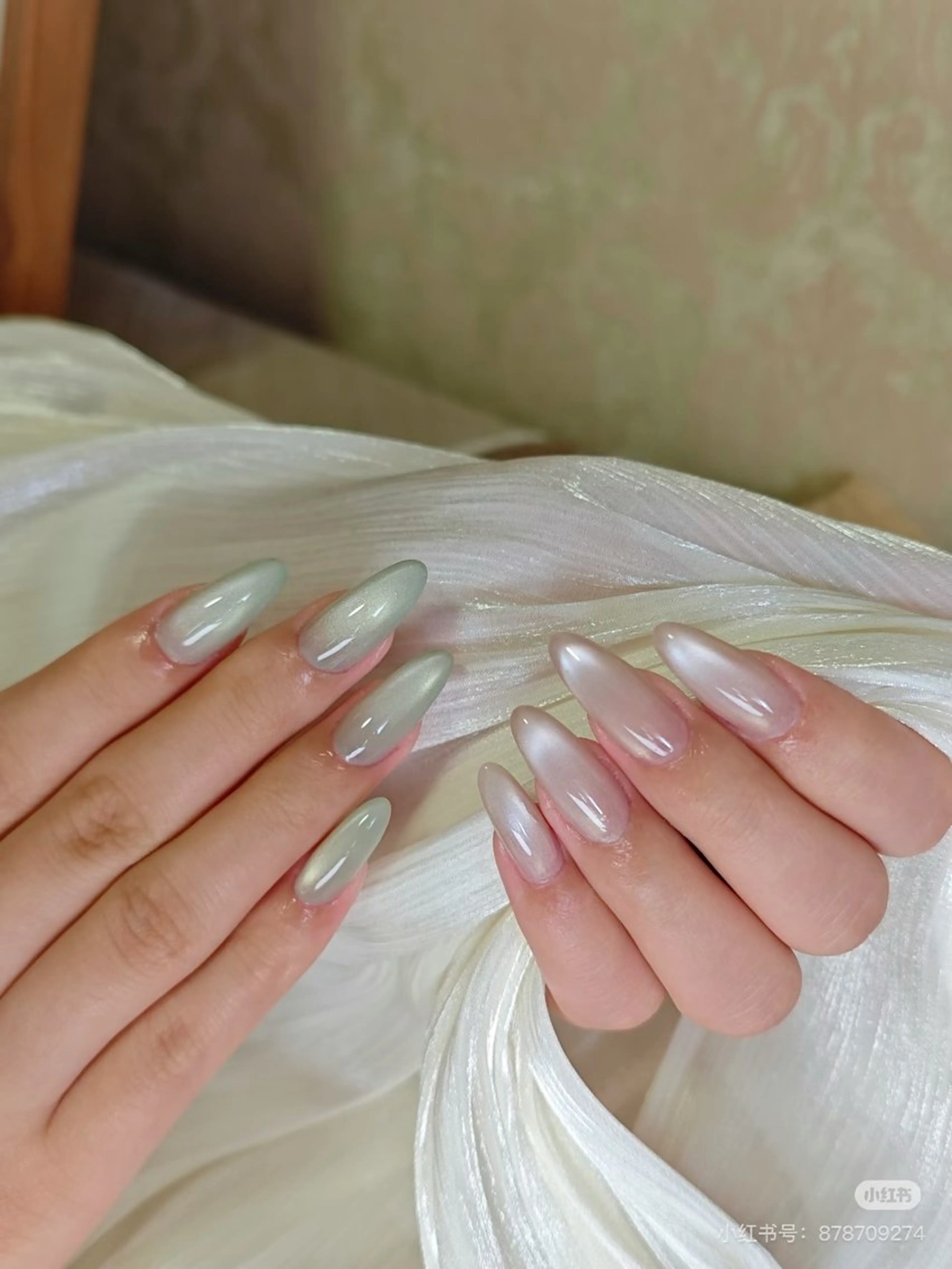 ネイル マグネットネイル あ いのネイルデザイン