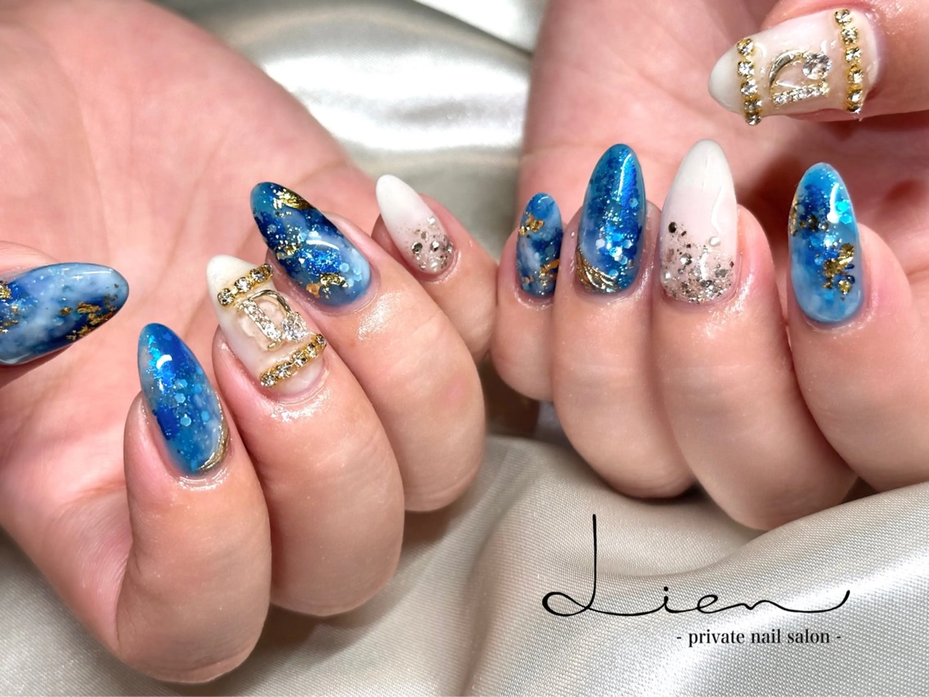 ネイル 夏ネイル Lien 【リアン】北堀江のネイルデザイン