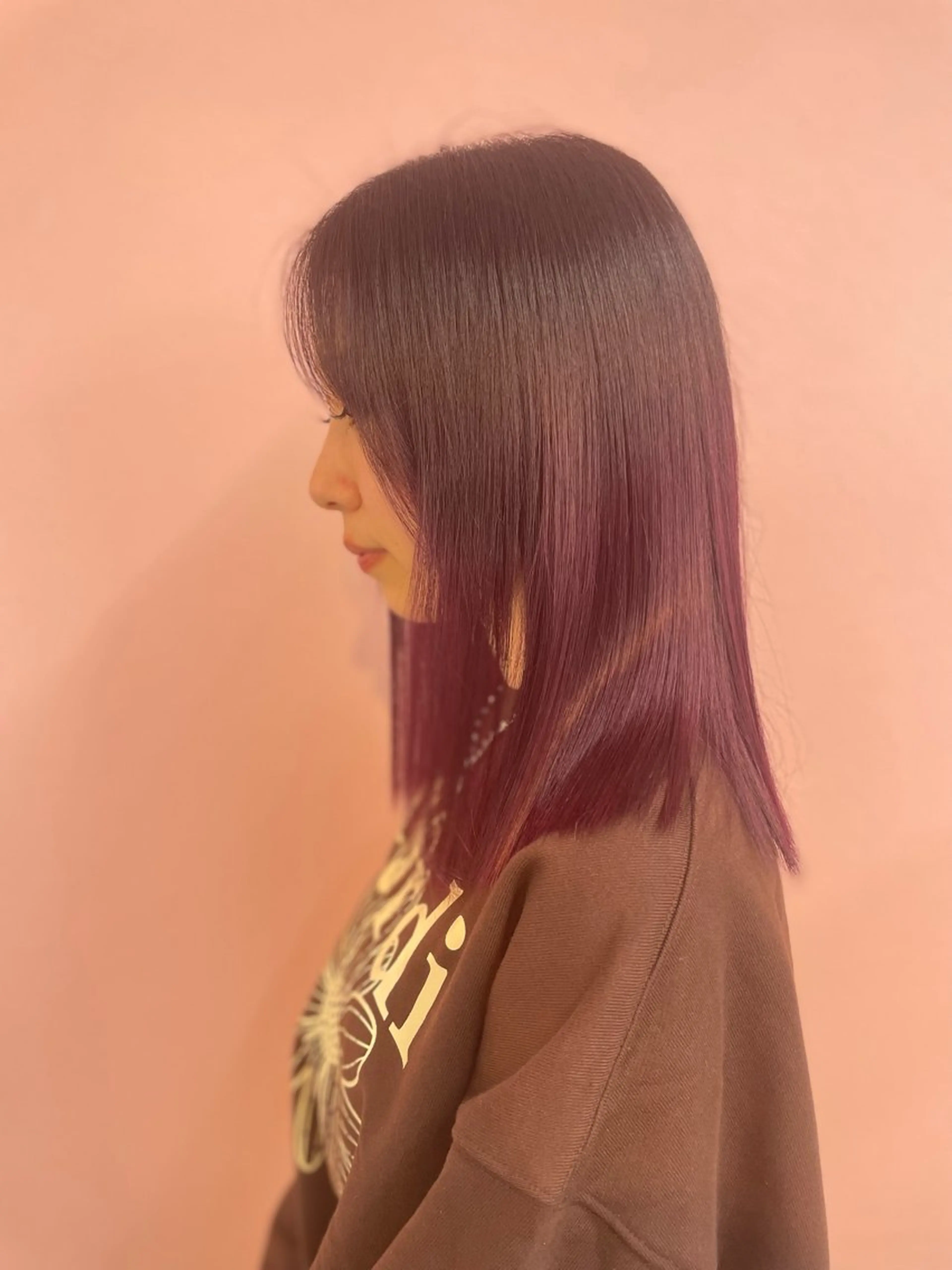 カラー HASHI AYAKAのヘアスタイル