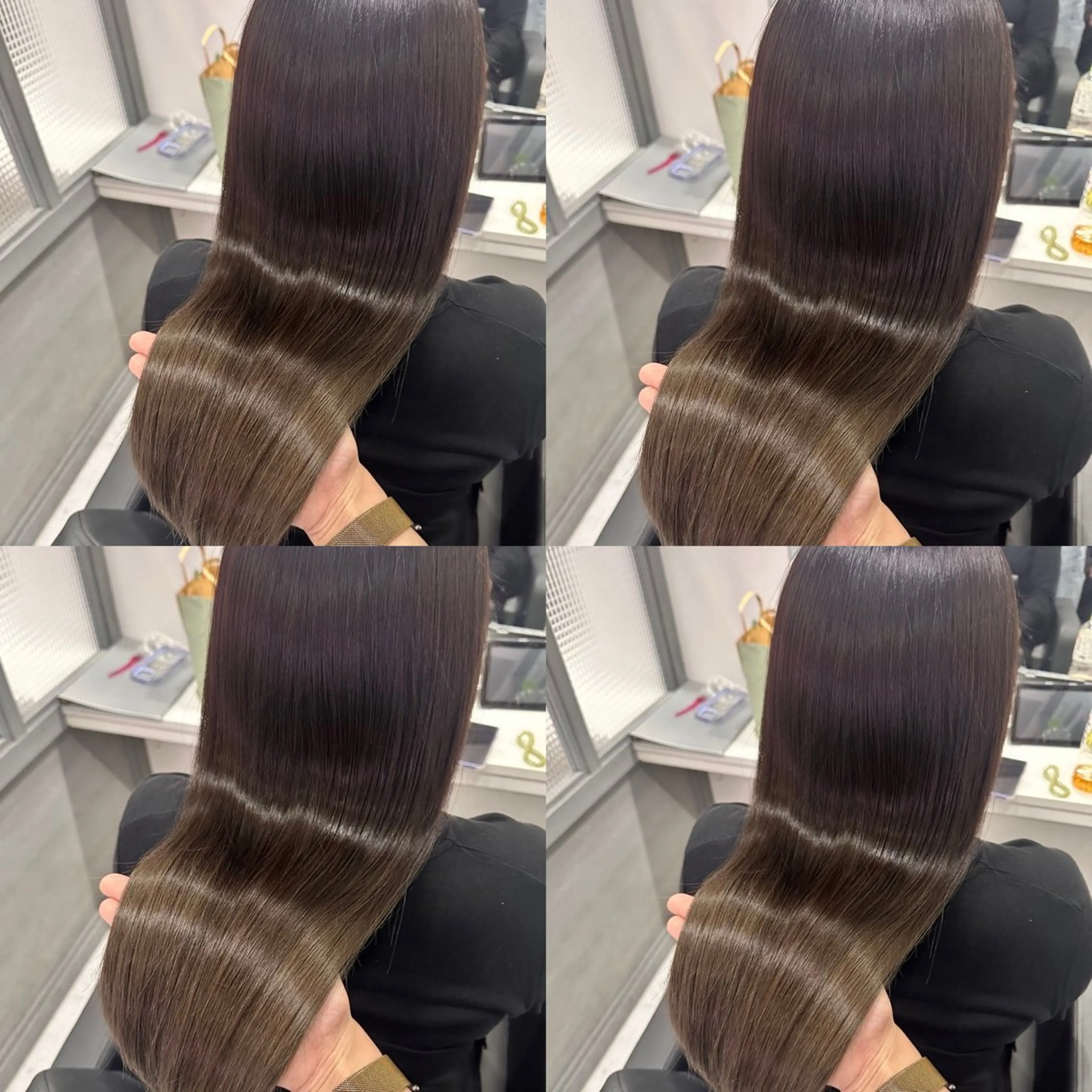 ロング カラー グレージュ 髪質改善 カット ヘアカラー トリートメント 店長✨髪質改善✖️ 透明感カラー／純大のヘアスタイル