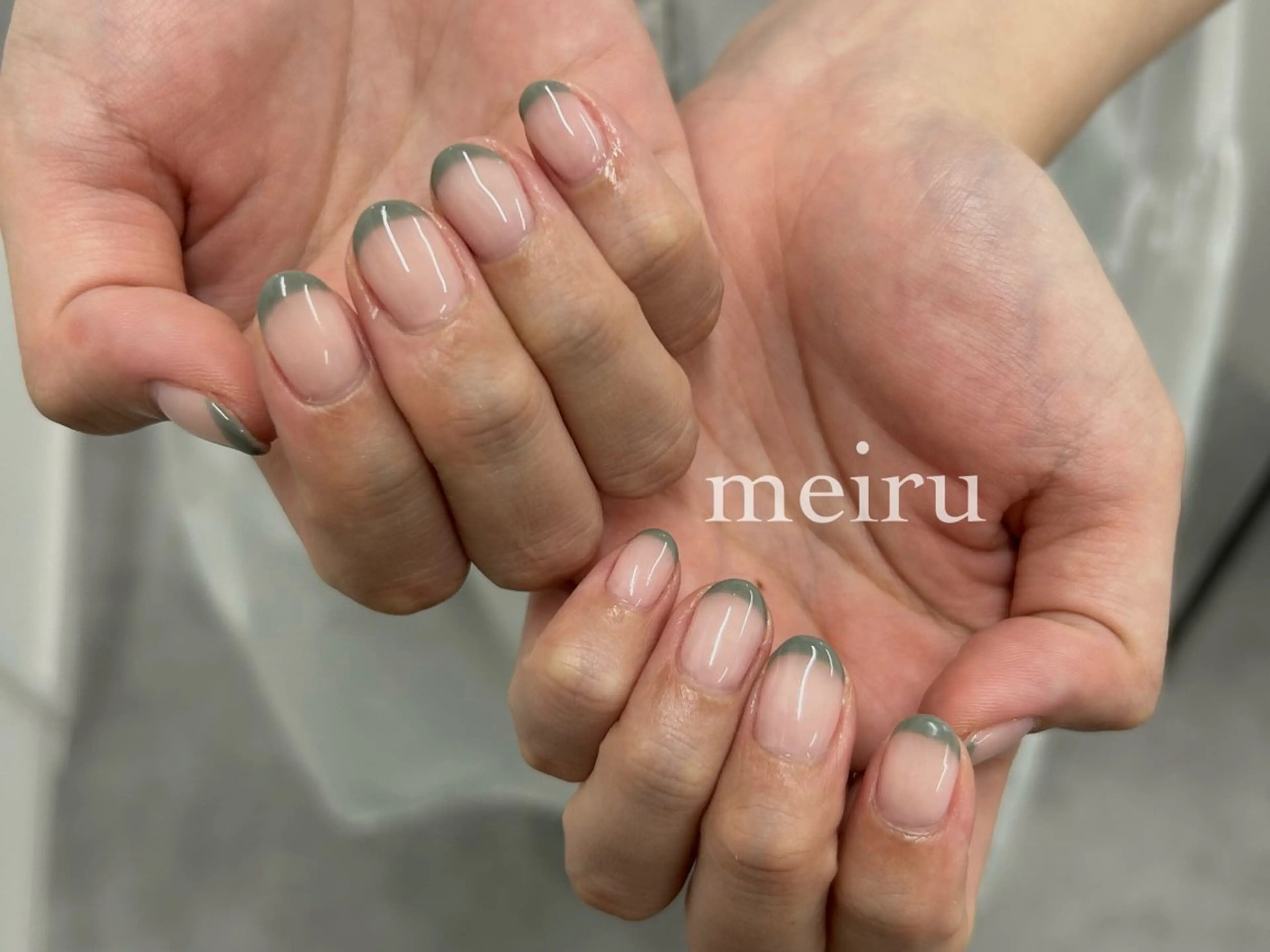 ネイル フレンチネイル 🤍meiru 🤍ネイリストのネイルデザイン