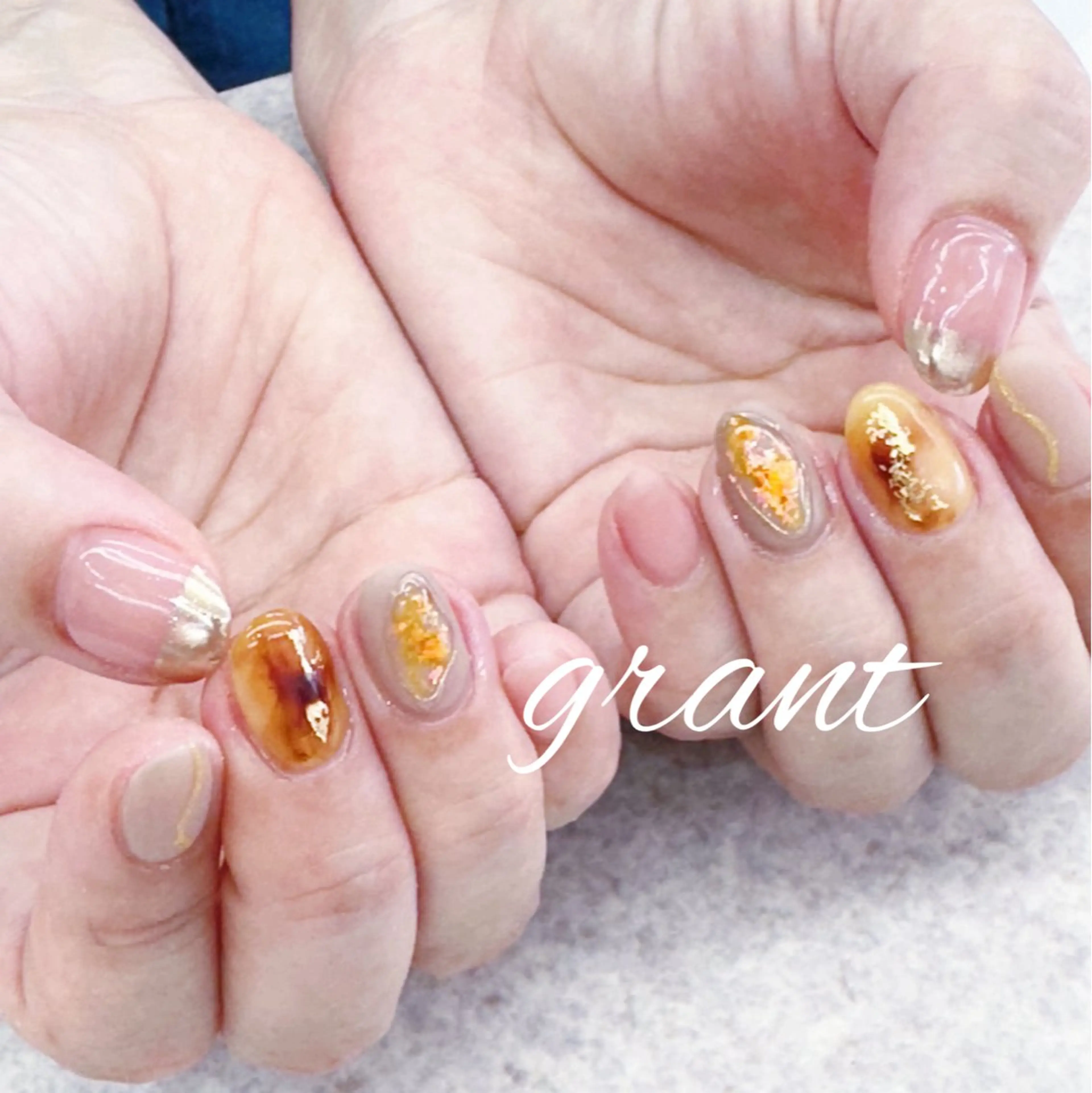 ネイル ハンドネイル nailsalon grantのネイルデザイン
