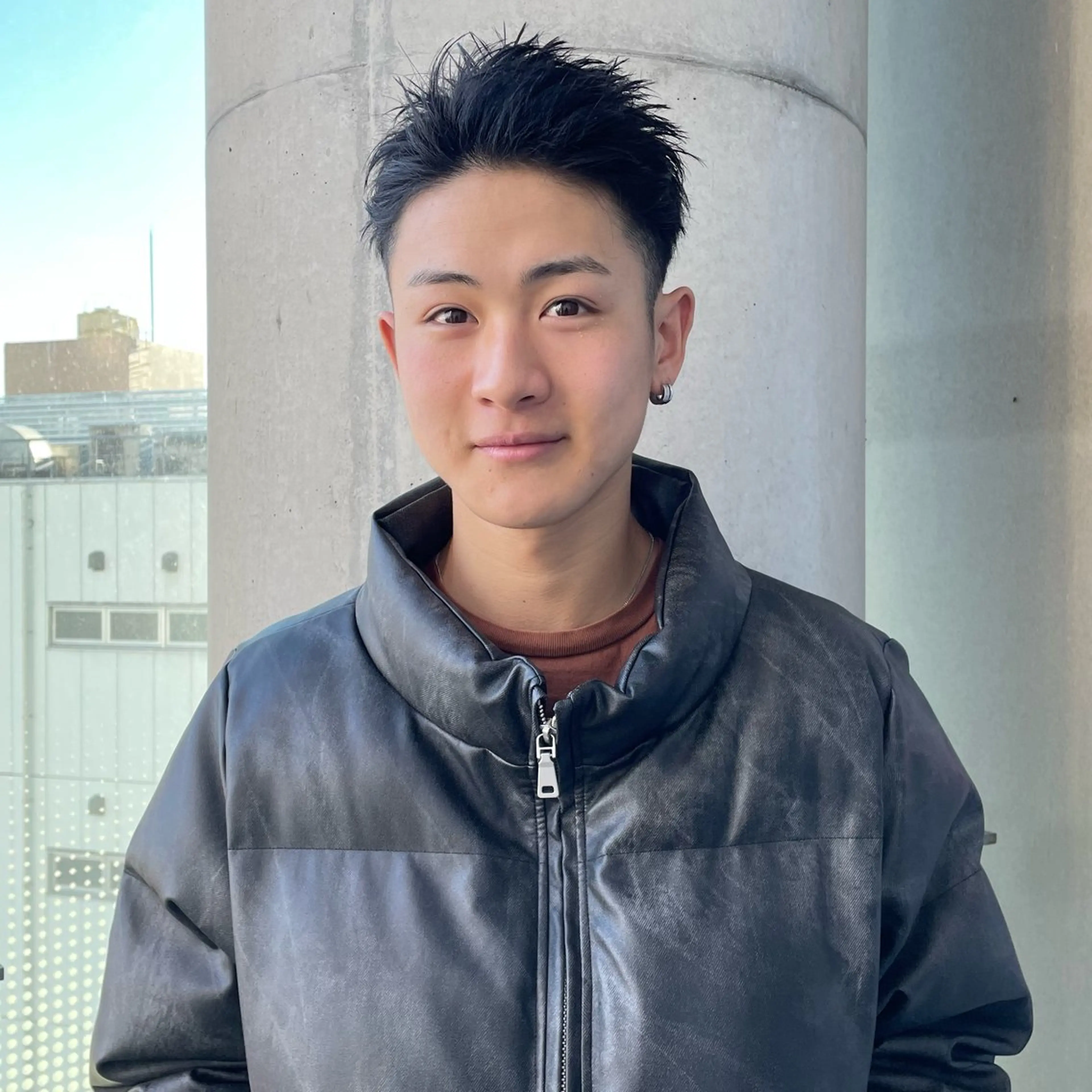 ショート メンズ スパイキーショート ショートヘア カット ⚾️横浜メンズカット 阿部龍馬🍺🍔のヘアスタイル