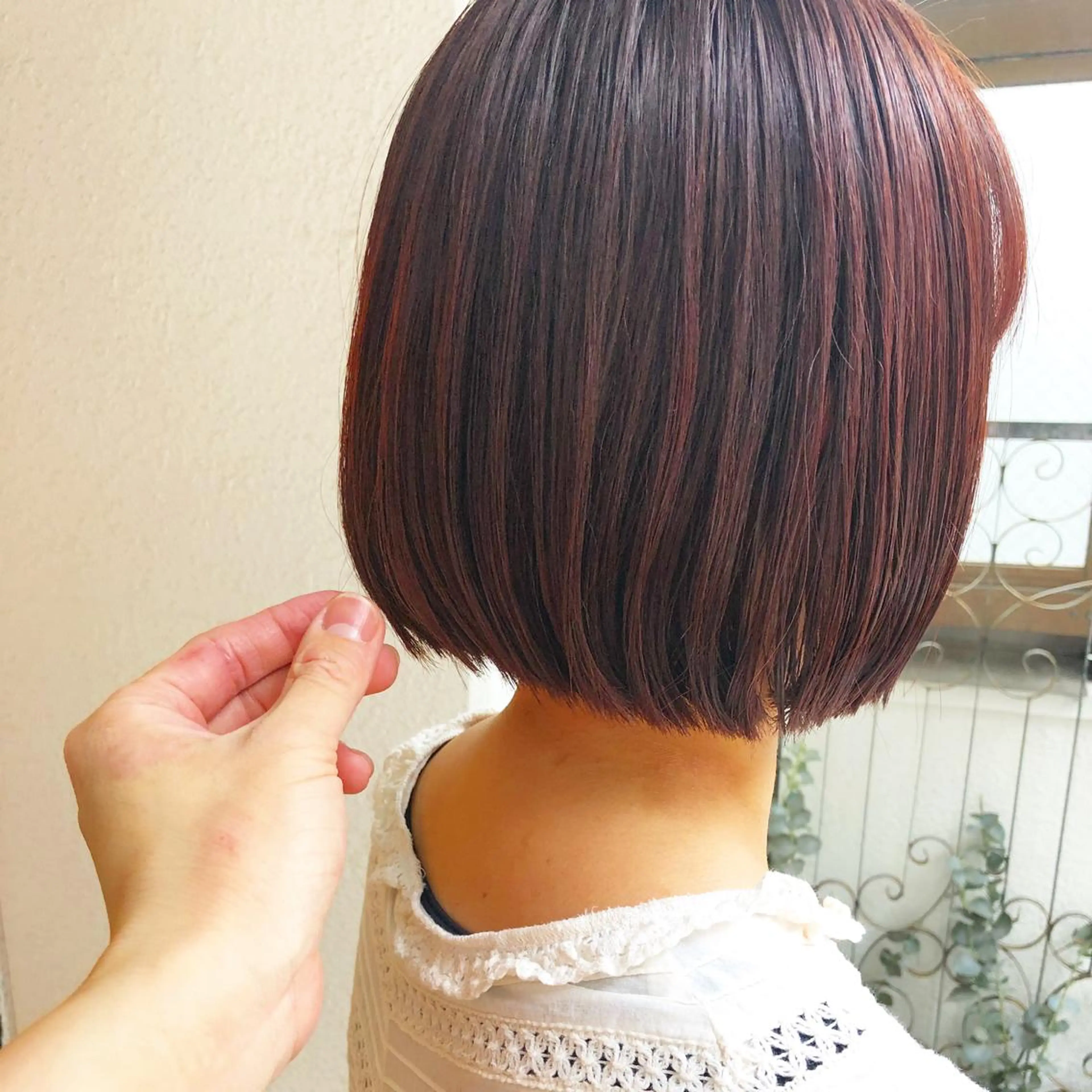 ショート ボブ 黒崎 伸治のヘアスタイル