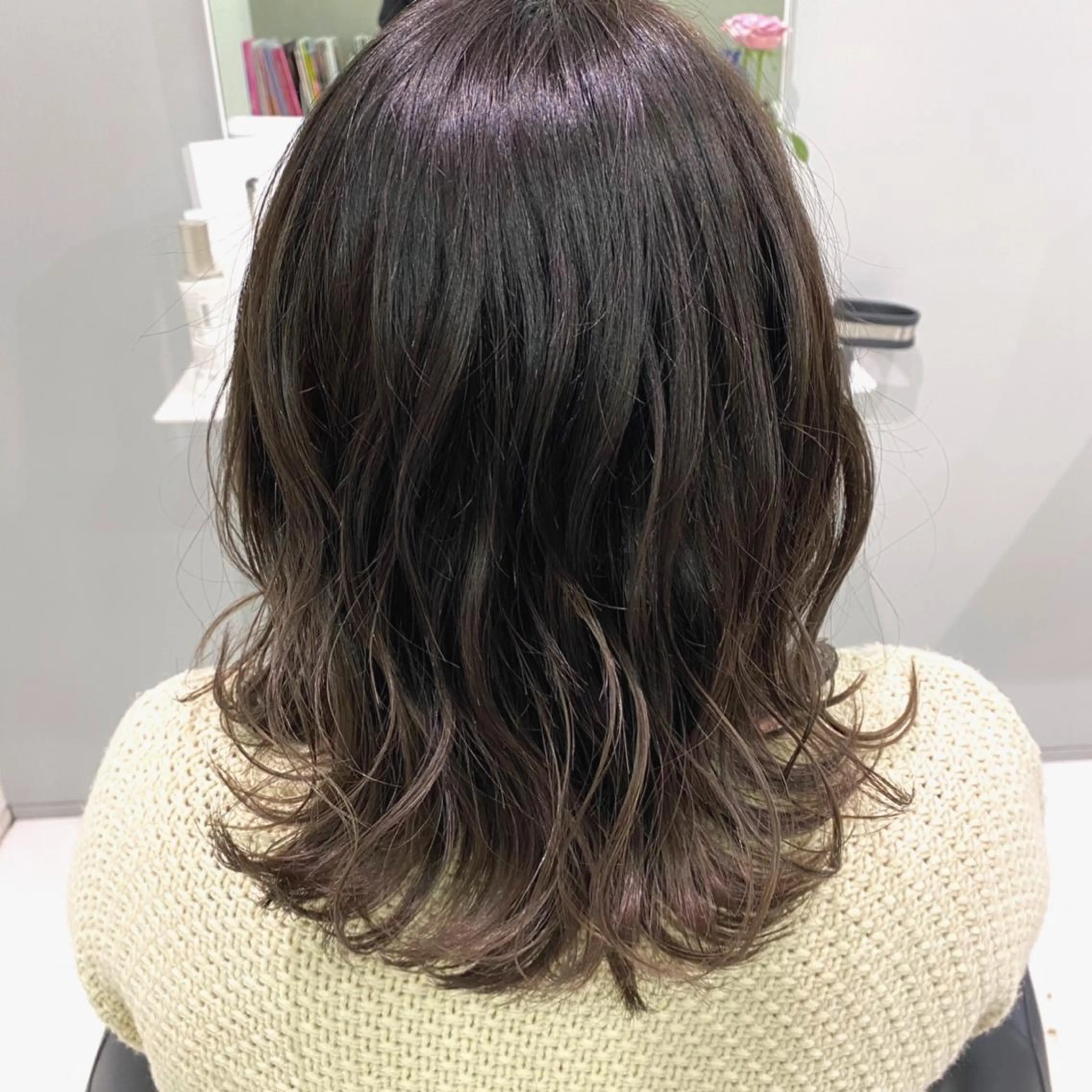 ミディアム カラー ブリーチ グラデーションカラー カット ヘアカラー 【GUK】 🌻RINA🌻のヘアスタイル