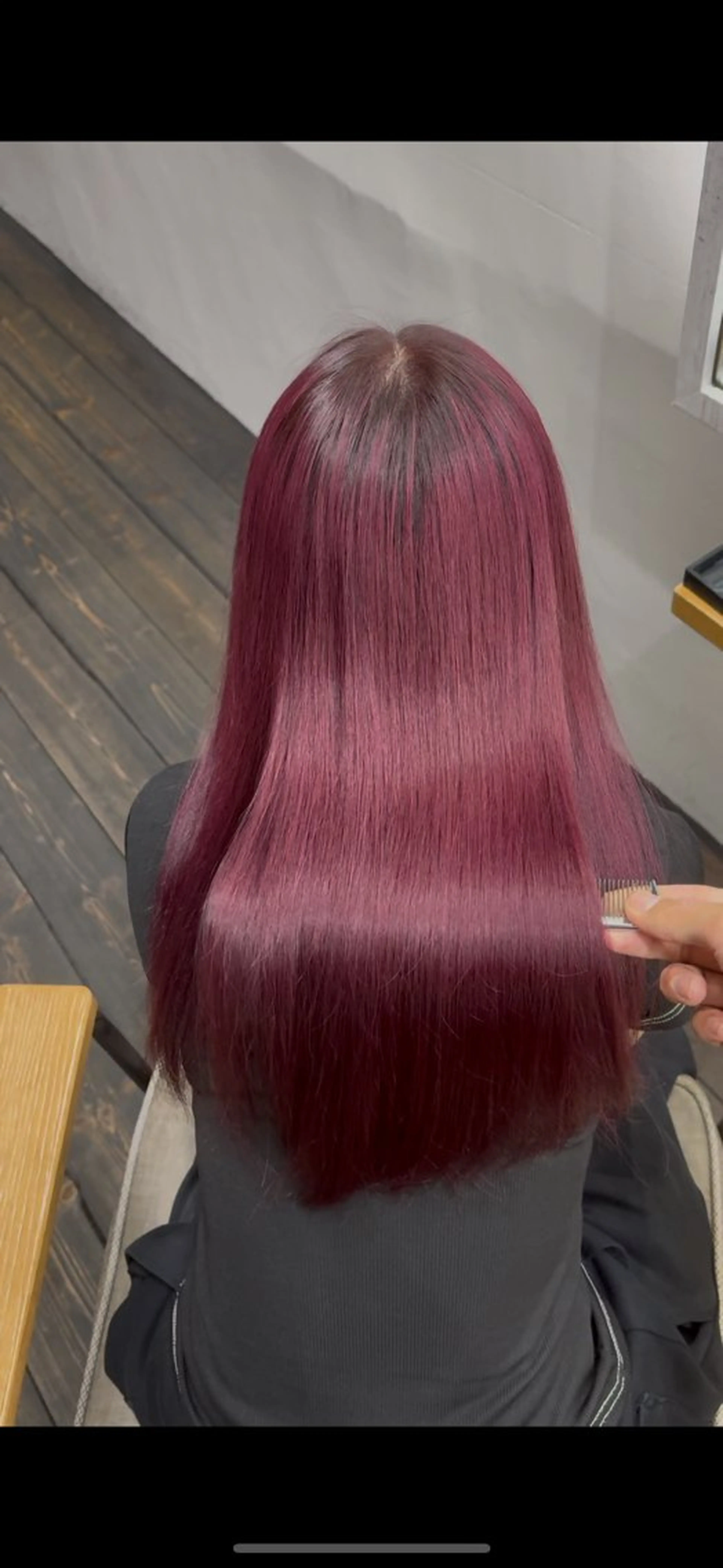 ロング カラー 永井 皓大のヘアスタイル