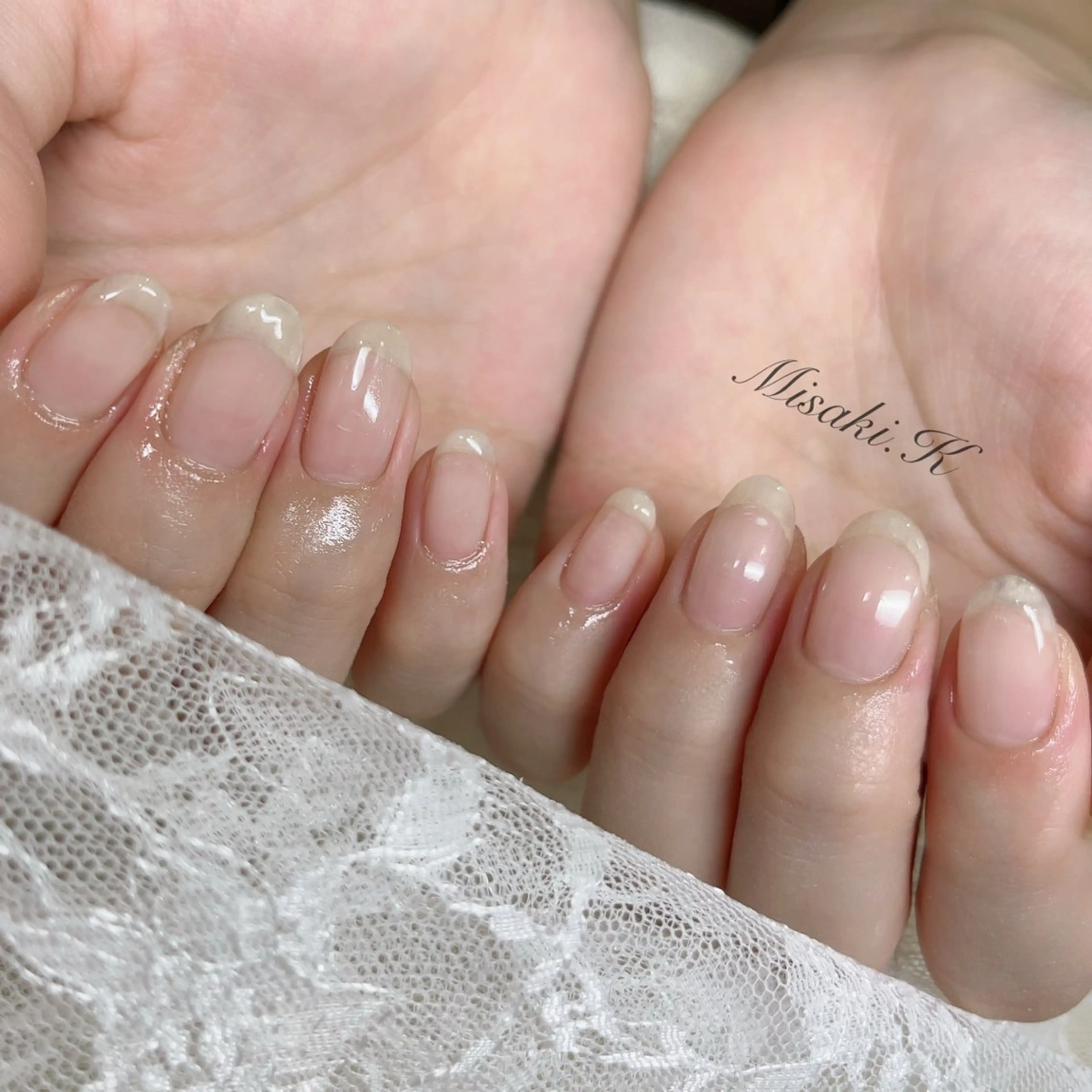 《HAND》オフあり🤍クリアジェル【ご新規ソフトジェルオフ無料】の写真