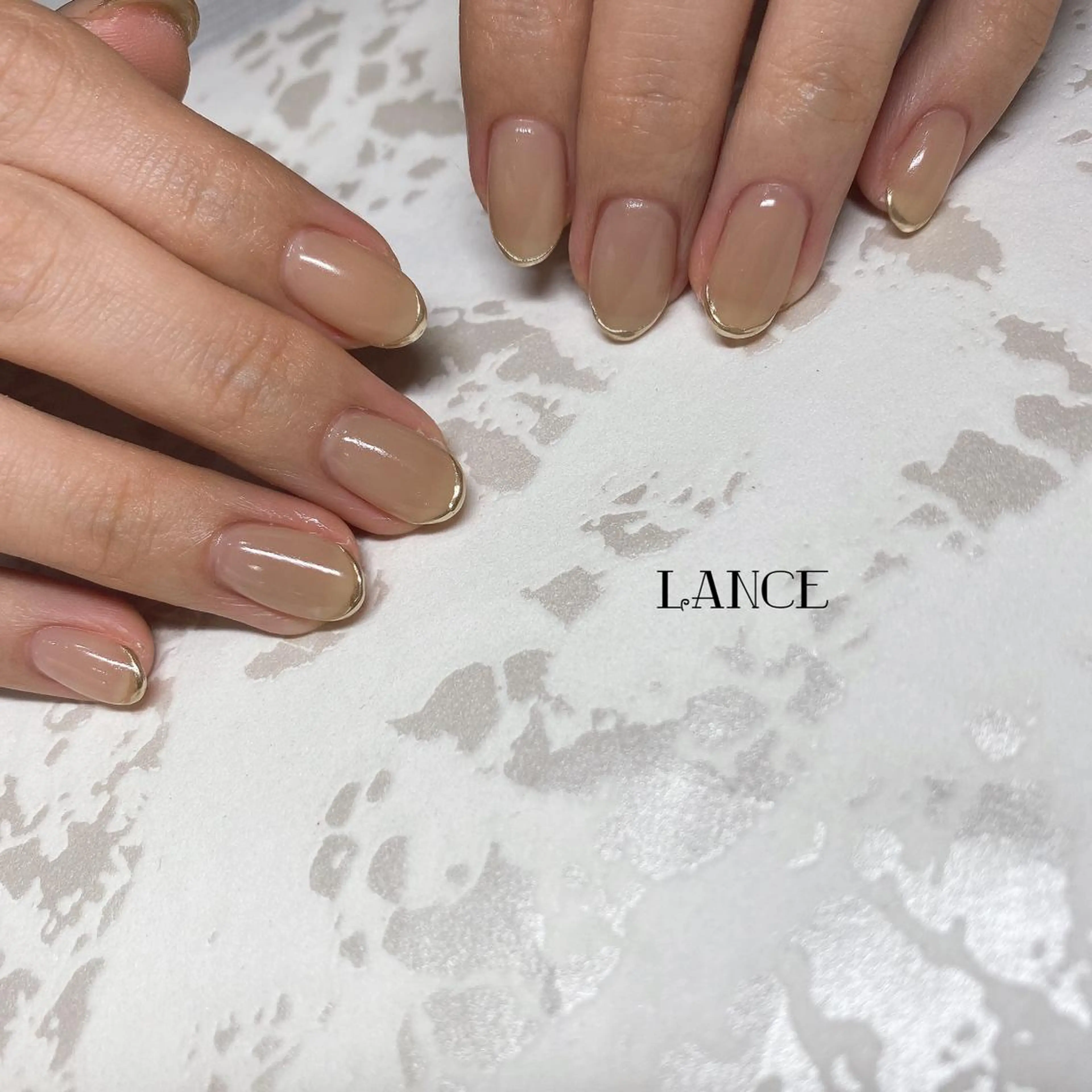 ミディアム ハンドネイル Lance nailのネイルデザイン