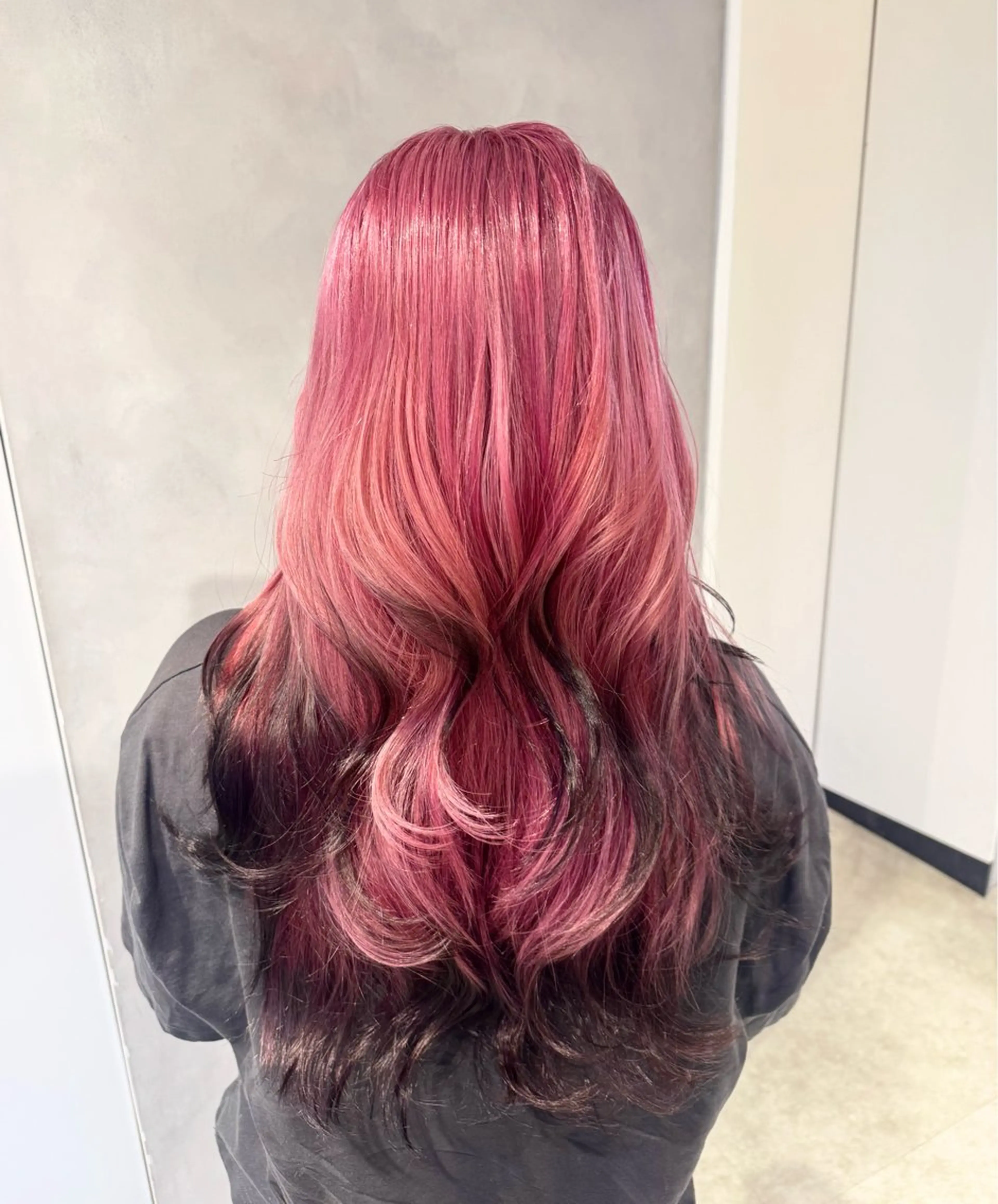 カラー ベージュカラー ピンクカラー ピンクベージュ カット ヘアカラー トリートメント 透明感カラー✨艶髪 制作🌱山根あゆみのヘアスタイル