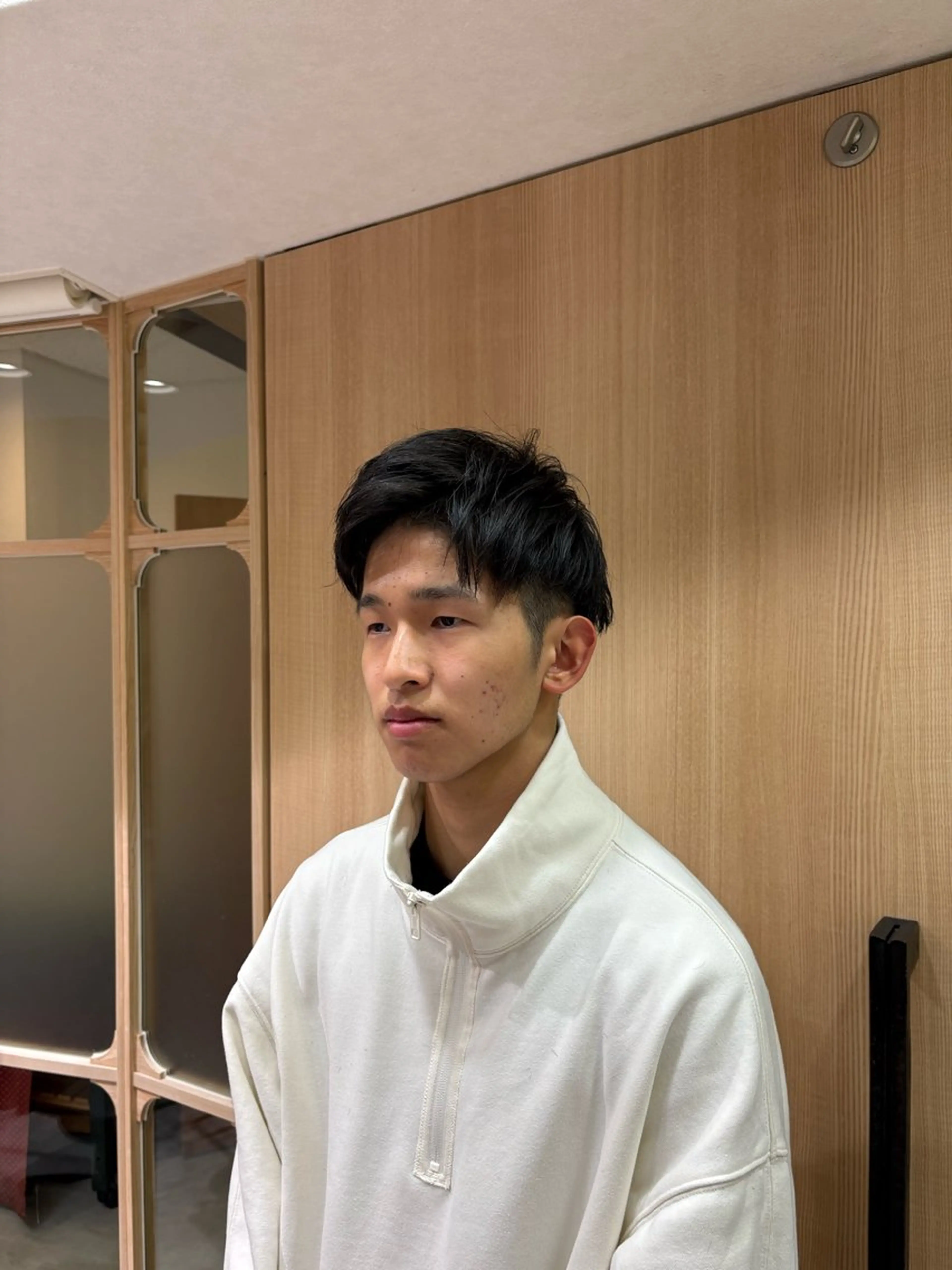 メンズ mahae 林のヘアスタイル