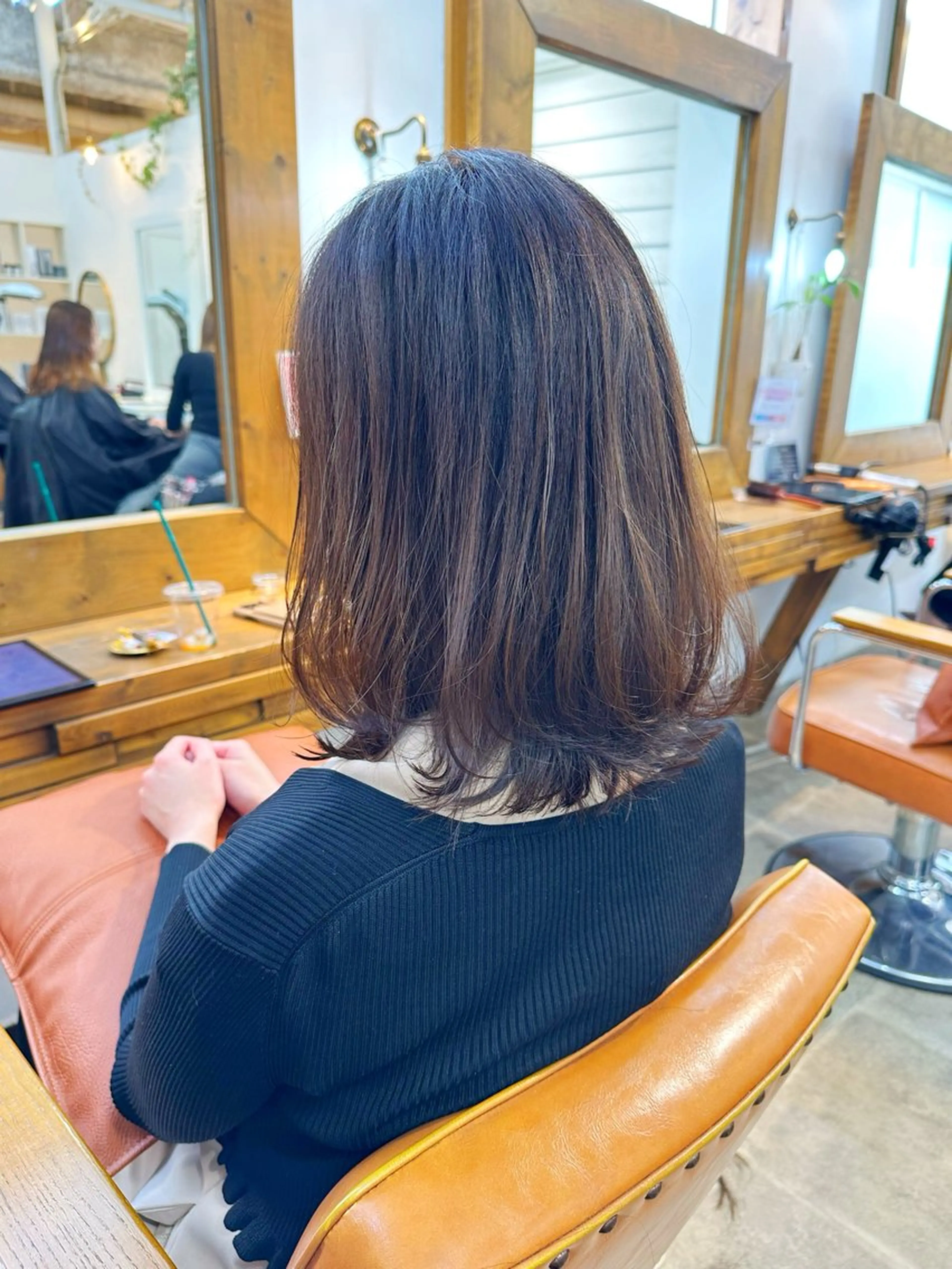 ミディアム くせ毛 👑銀座ショート/ 絶壁補正/金子涼👑のヘアスタイル