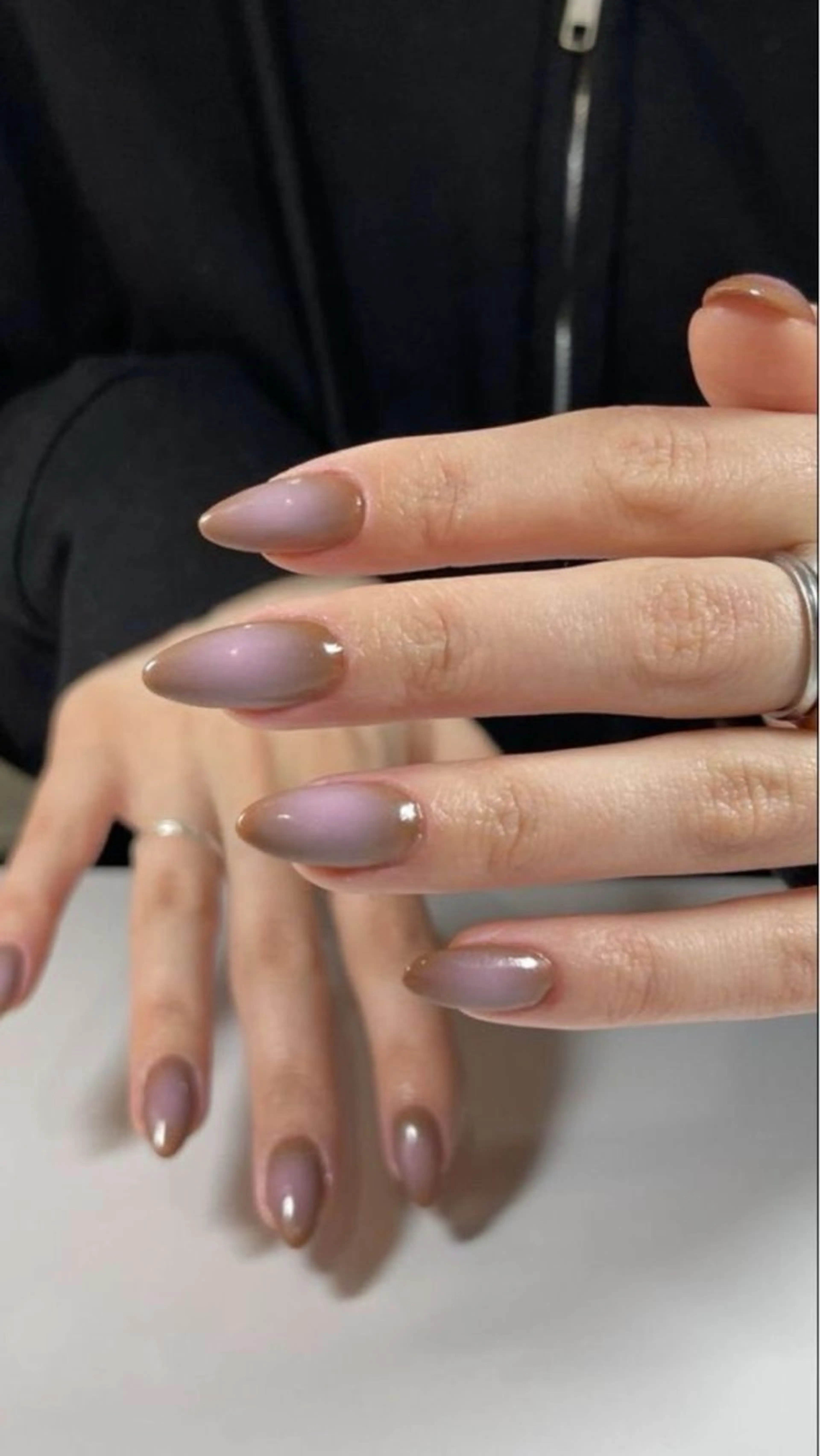 ネイル フレンチネイル ジェルネイル 韓国ネイル ニュアンスネイル ピンク n2 nail daikokuchoのネイルデザイン