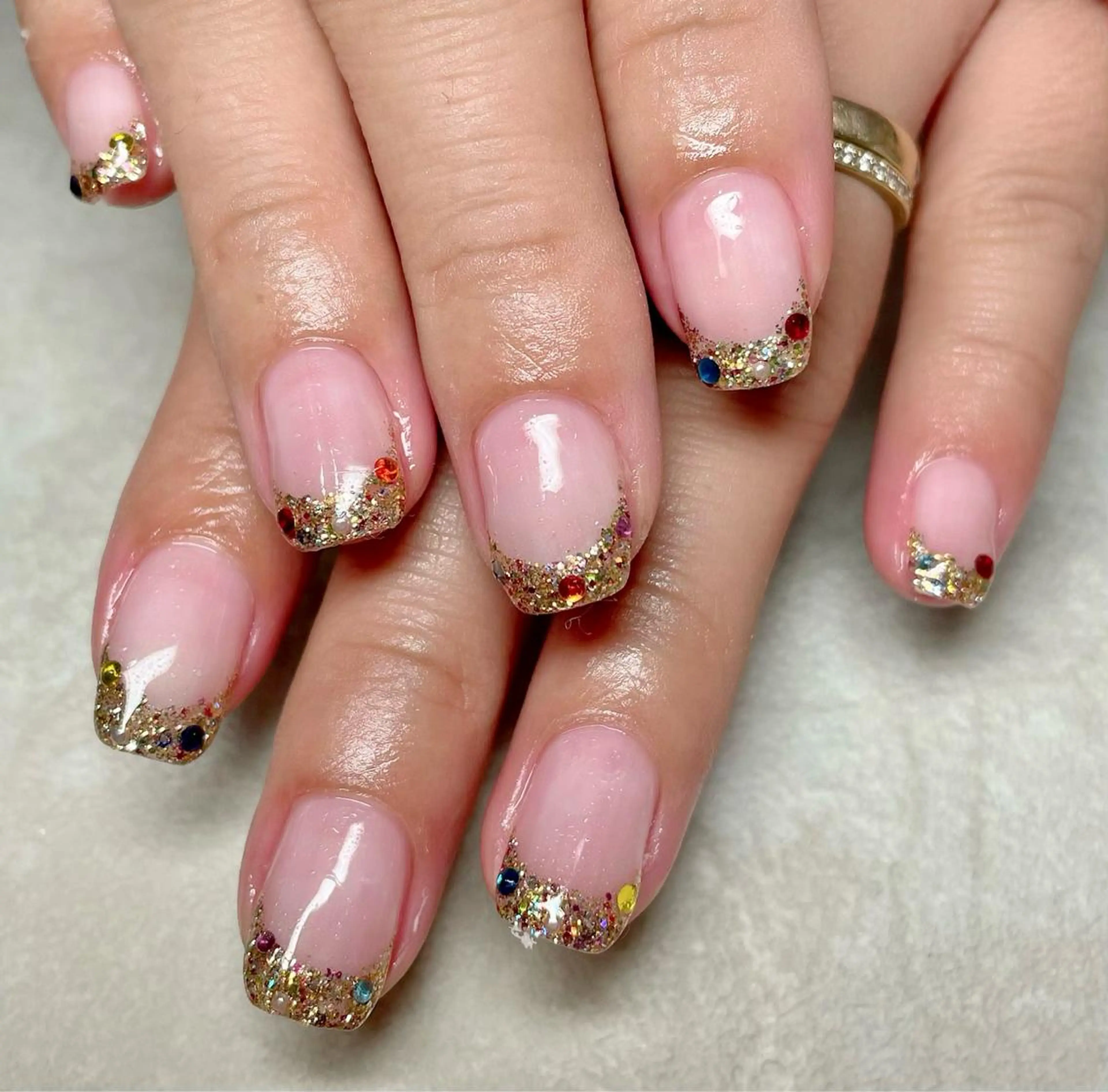 ネイル アートネイル シンプルネイル lemon nailレモンネイルのネイルデザイン