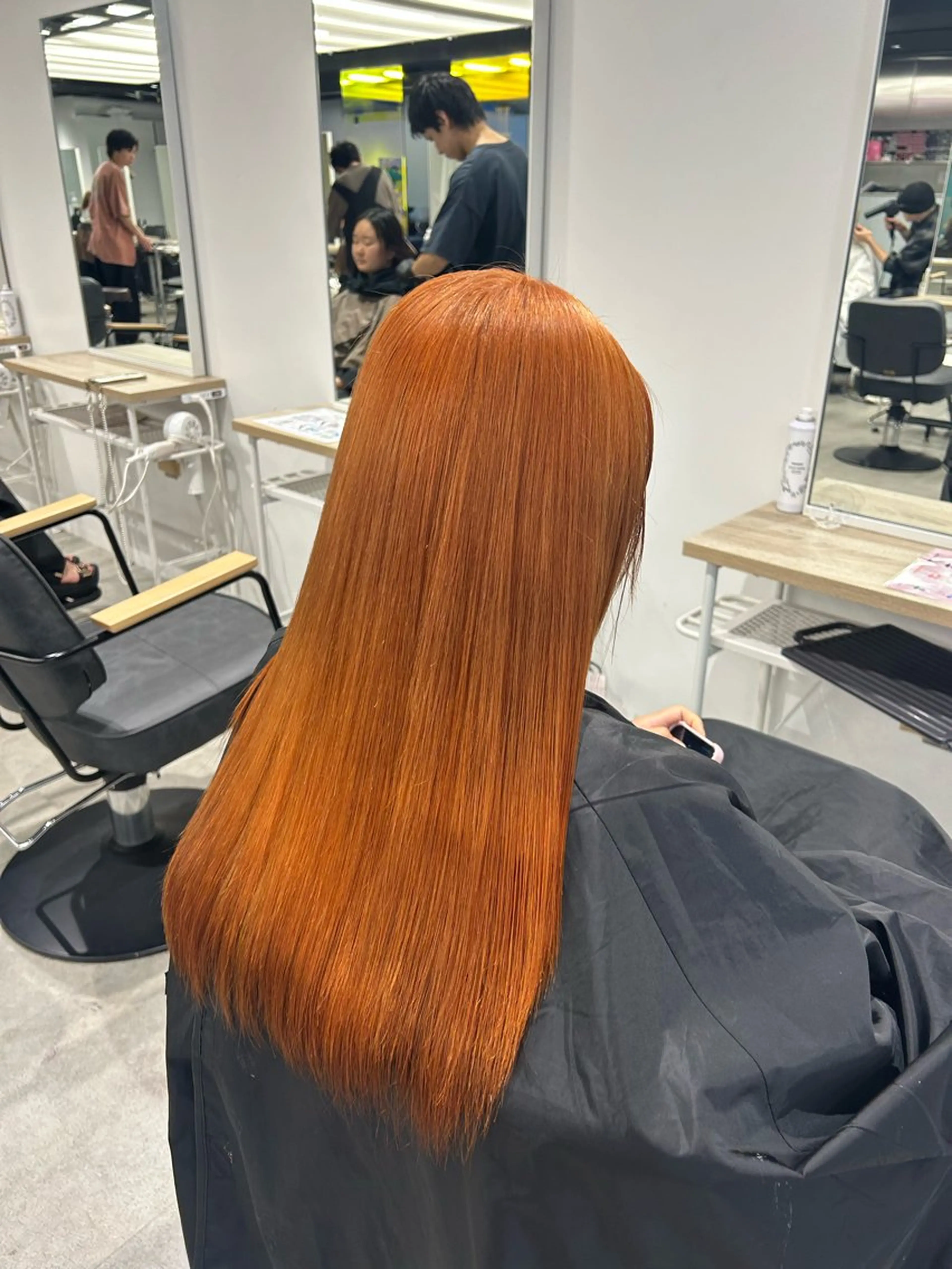 ロング カラー ヘアカラー メンズ/ボブ/パーマ /くるみのマツエク・マツパデザイン