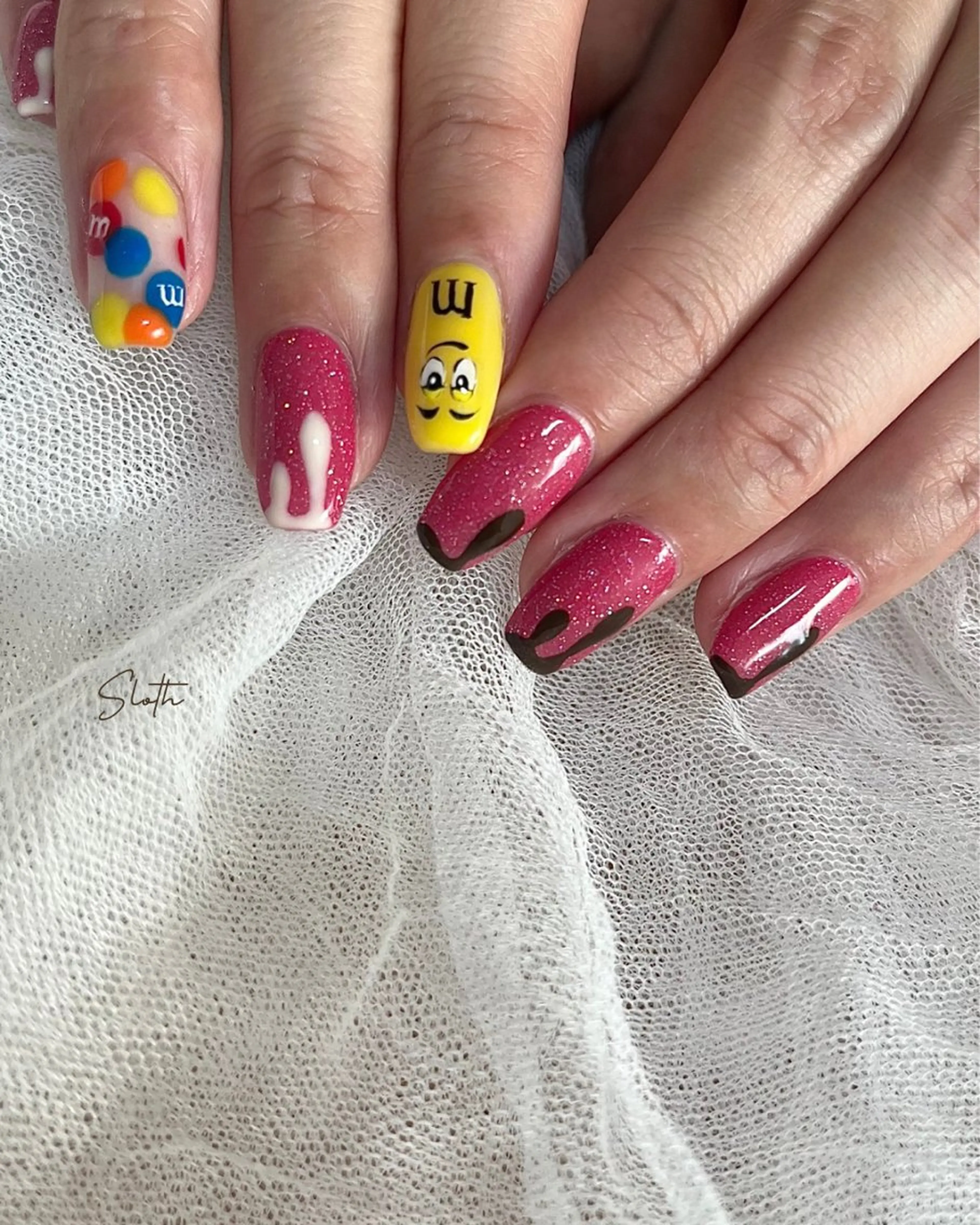 ネイル 持ち込み nail salon slothのネイルデザイン