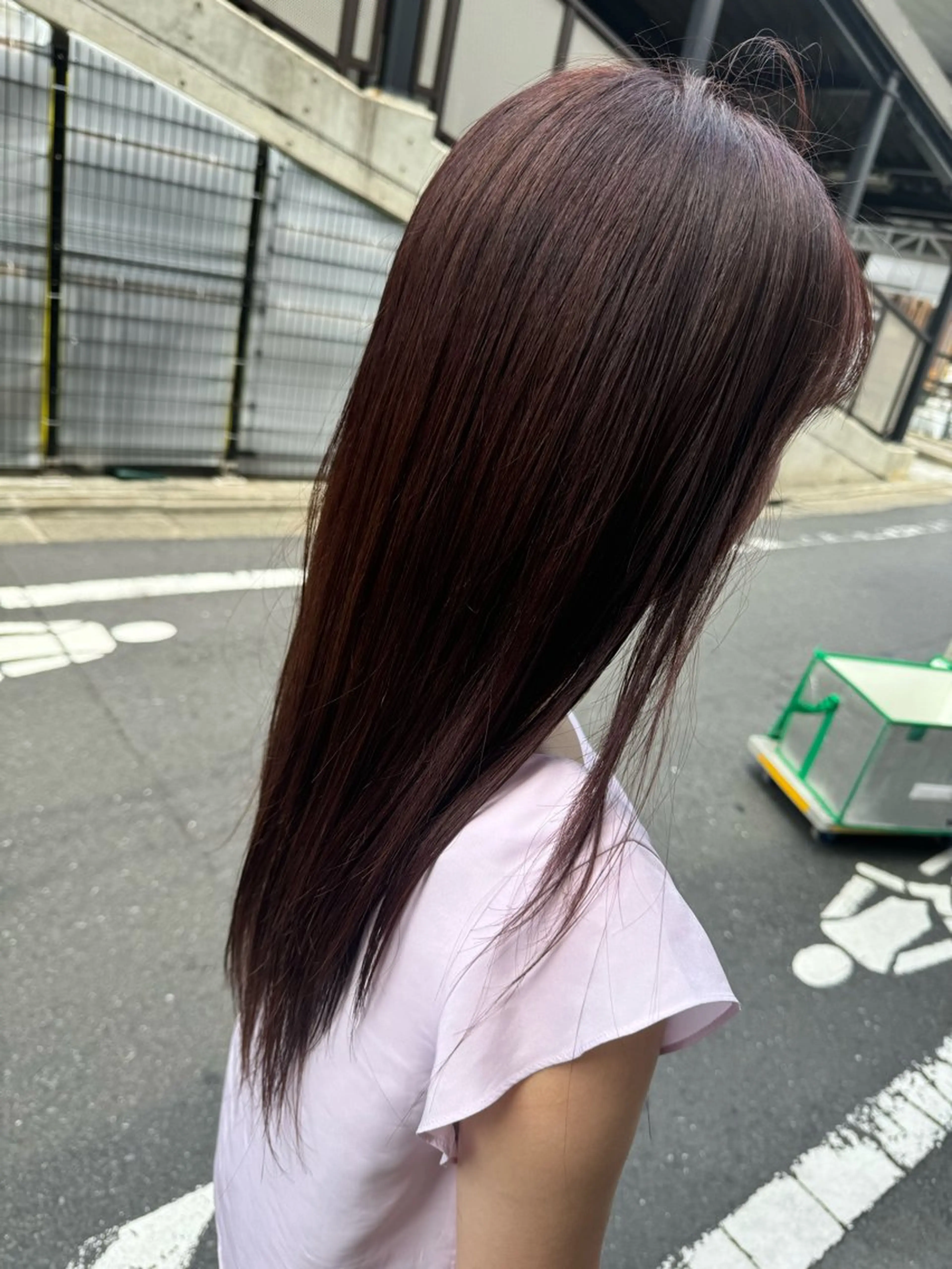 カラー ブラウンカラー ヘアカラー メンズ/縮毛矯正/ ケアカラー/おざのヘアスタイル