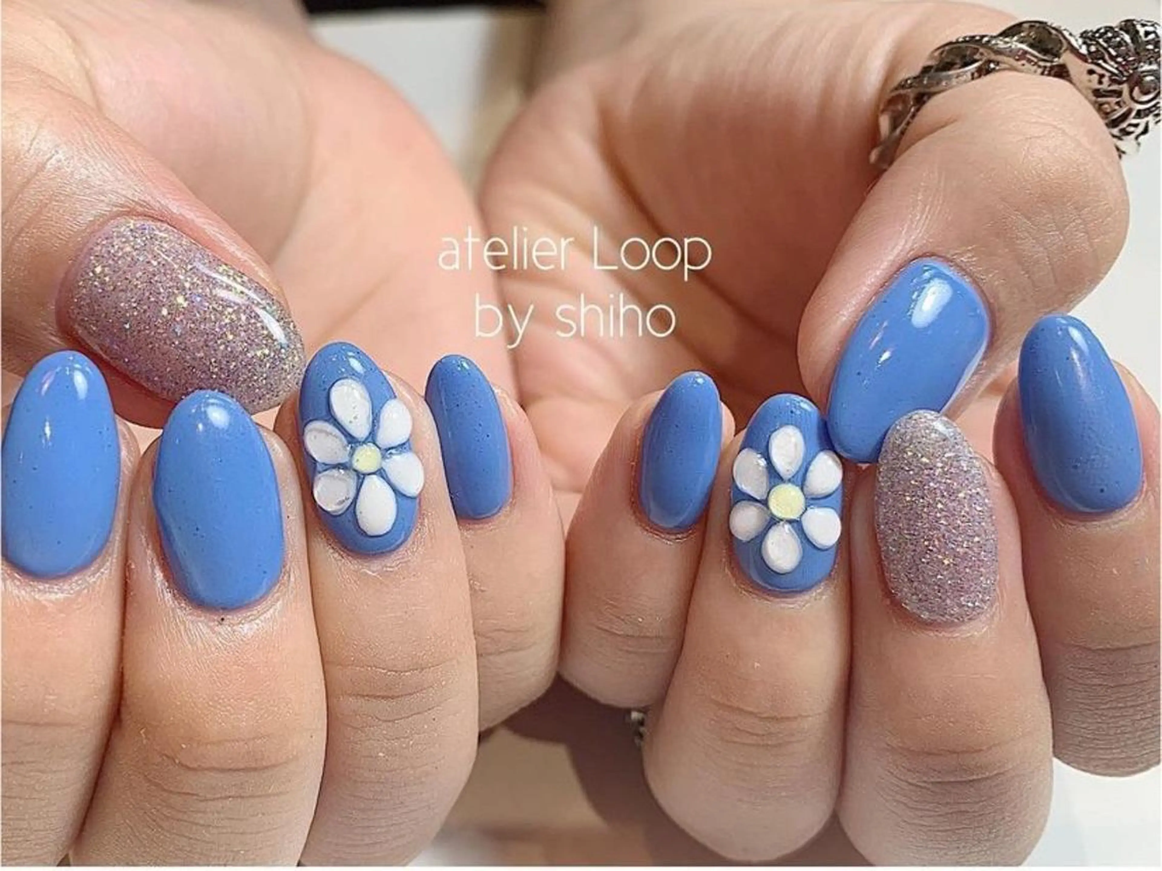 ネイル アートネイル ハンドネイル atelier Loop♪MIKAのネイルデザイン