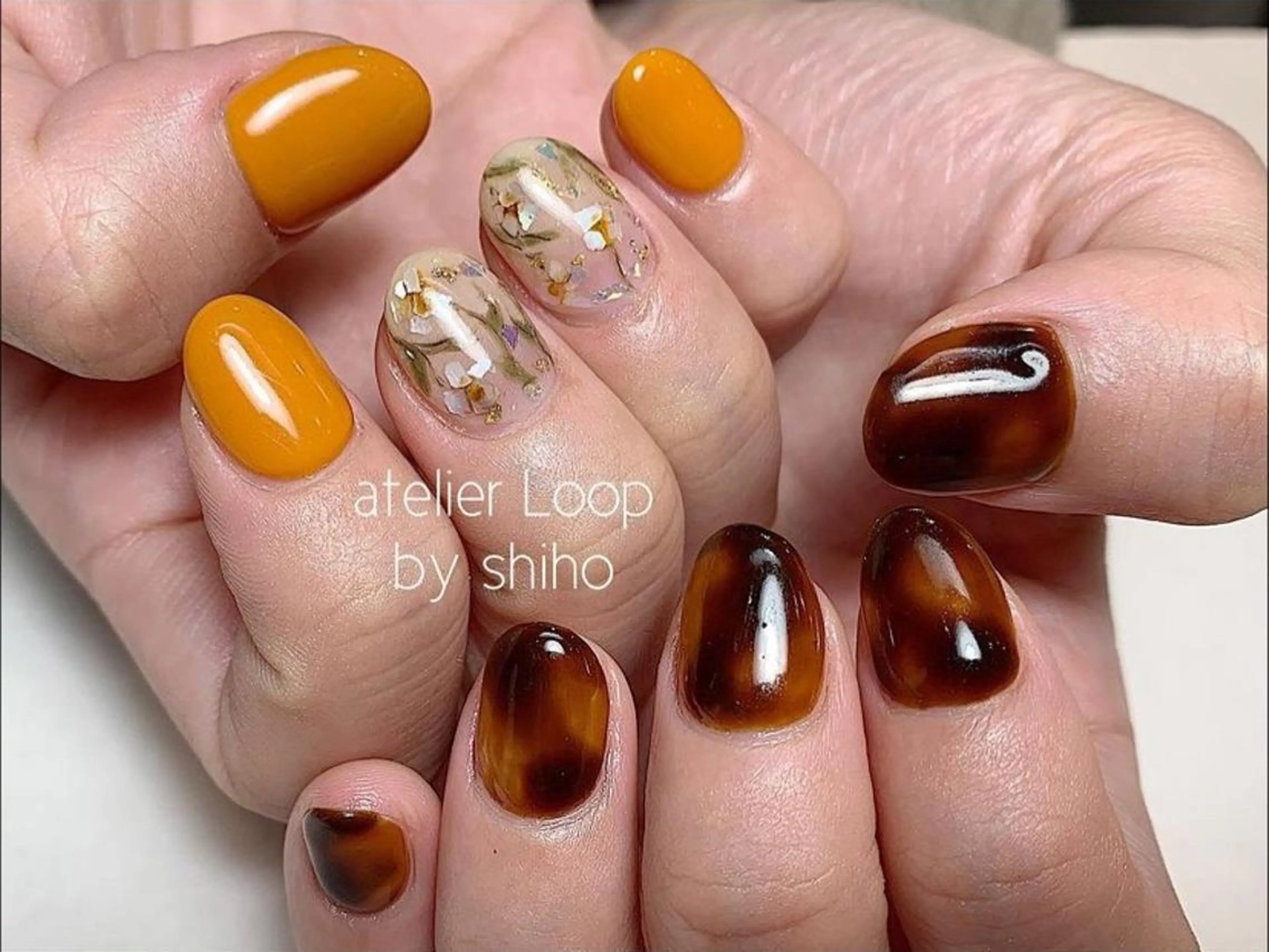 ネイル アートネイル ハンドネイル atelierLoopbyshiho所属・atelier Loop♪MIKAのネイルデザイン