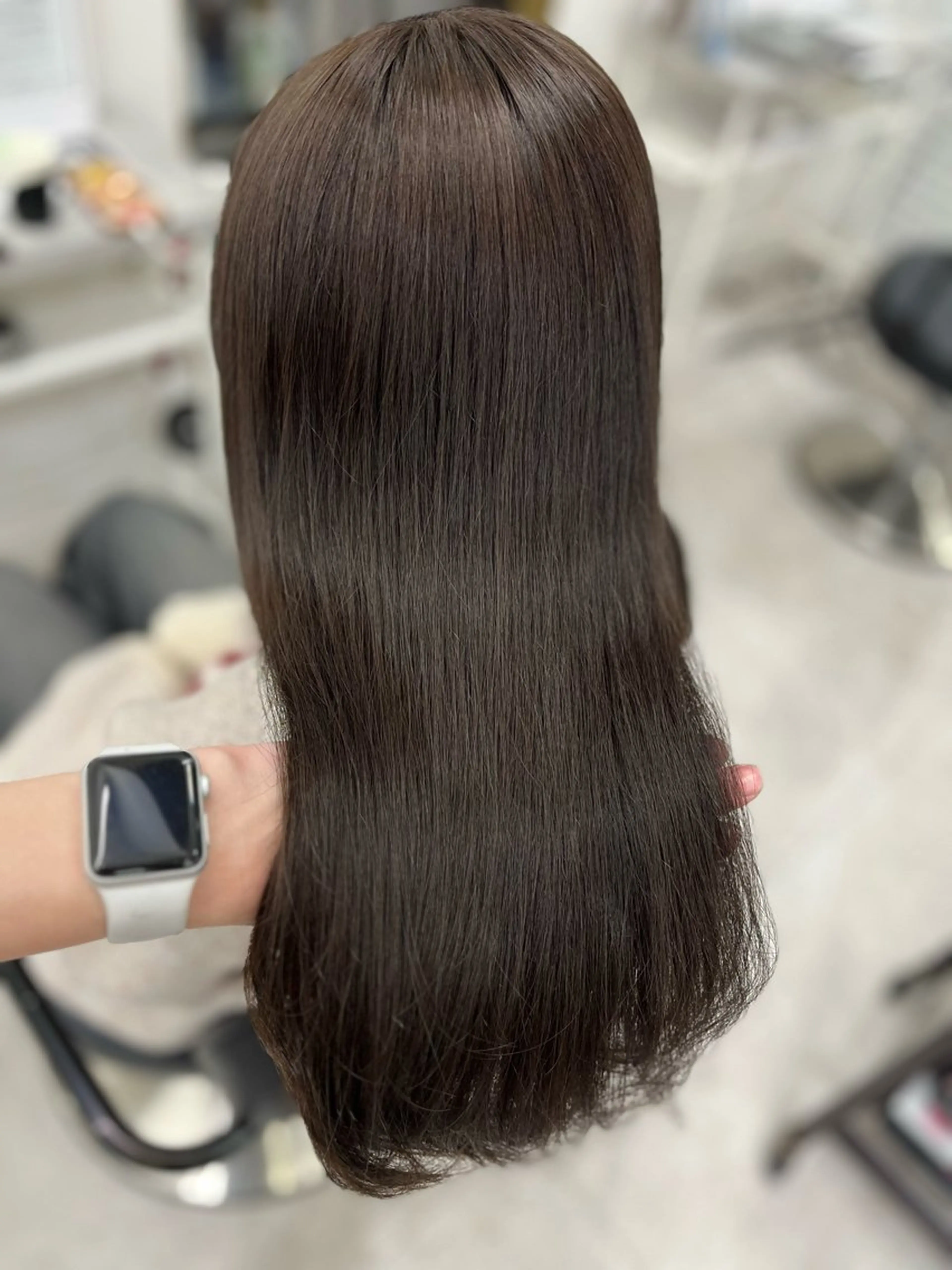 ロング カラー ブラウンカラー ラベンダーカラー 🫧ぷる艶カラー🫧 Yuubi🦩のヘアスタイル