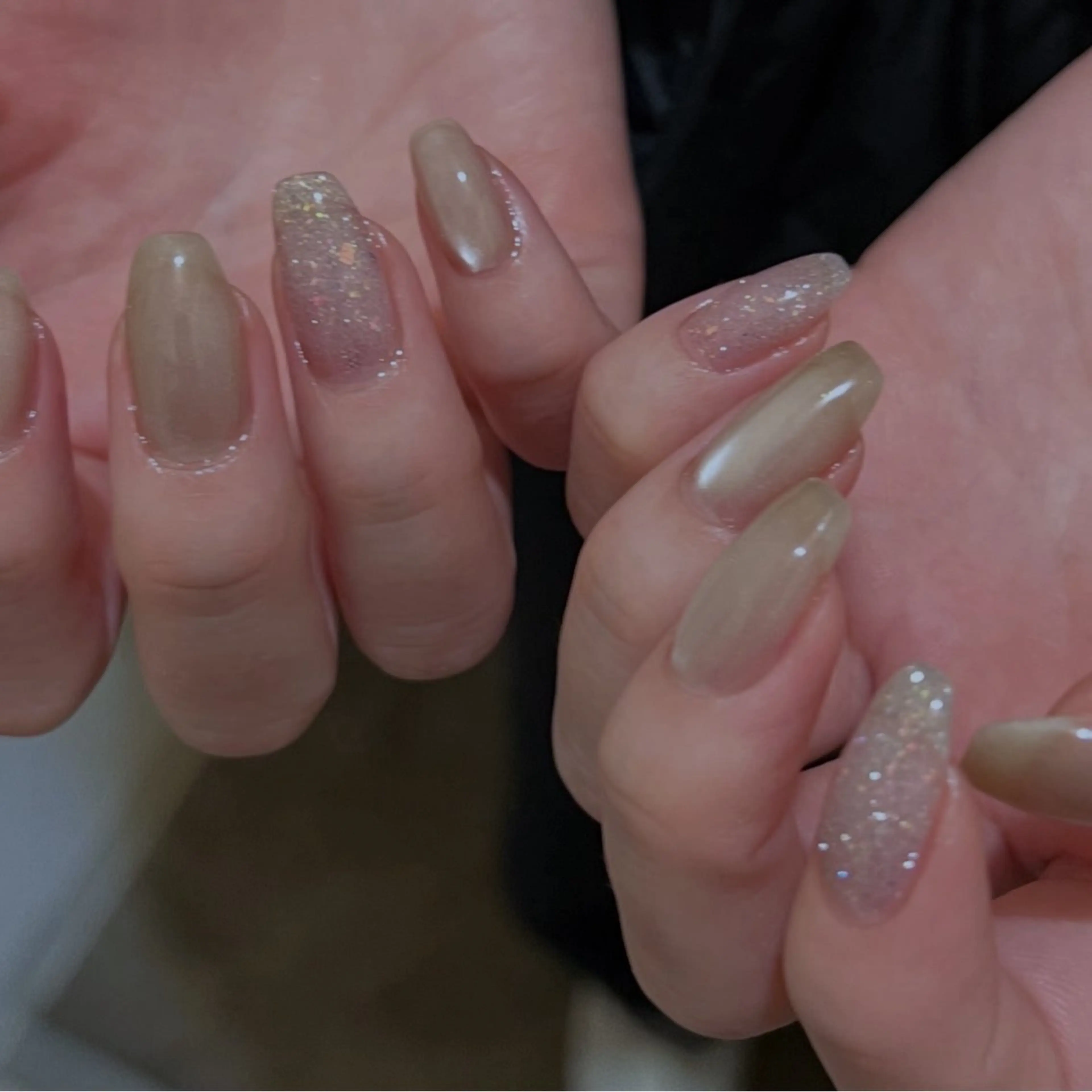 ネイル フラッシュネイル マグネットネイル 春ネイル urun eriのネイルデザイン