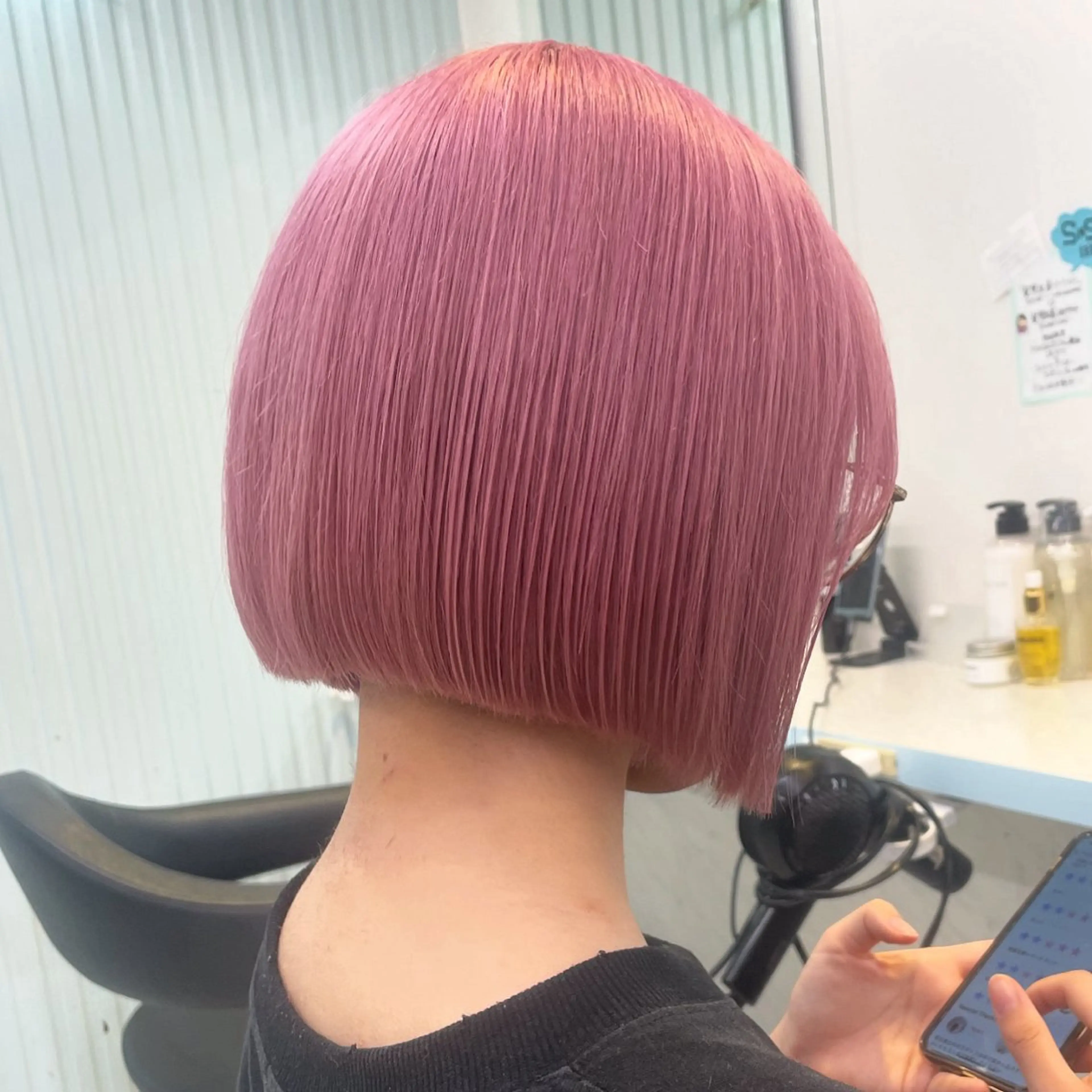 ショート カラー カット ヘアカラー トリートメント 【美髪矯正/絹髪】 🎀hinano🎀のヘアスタイル