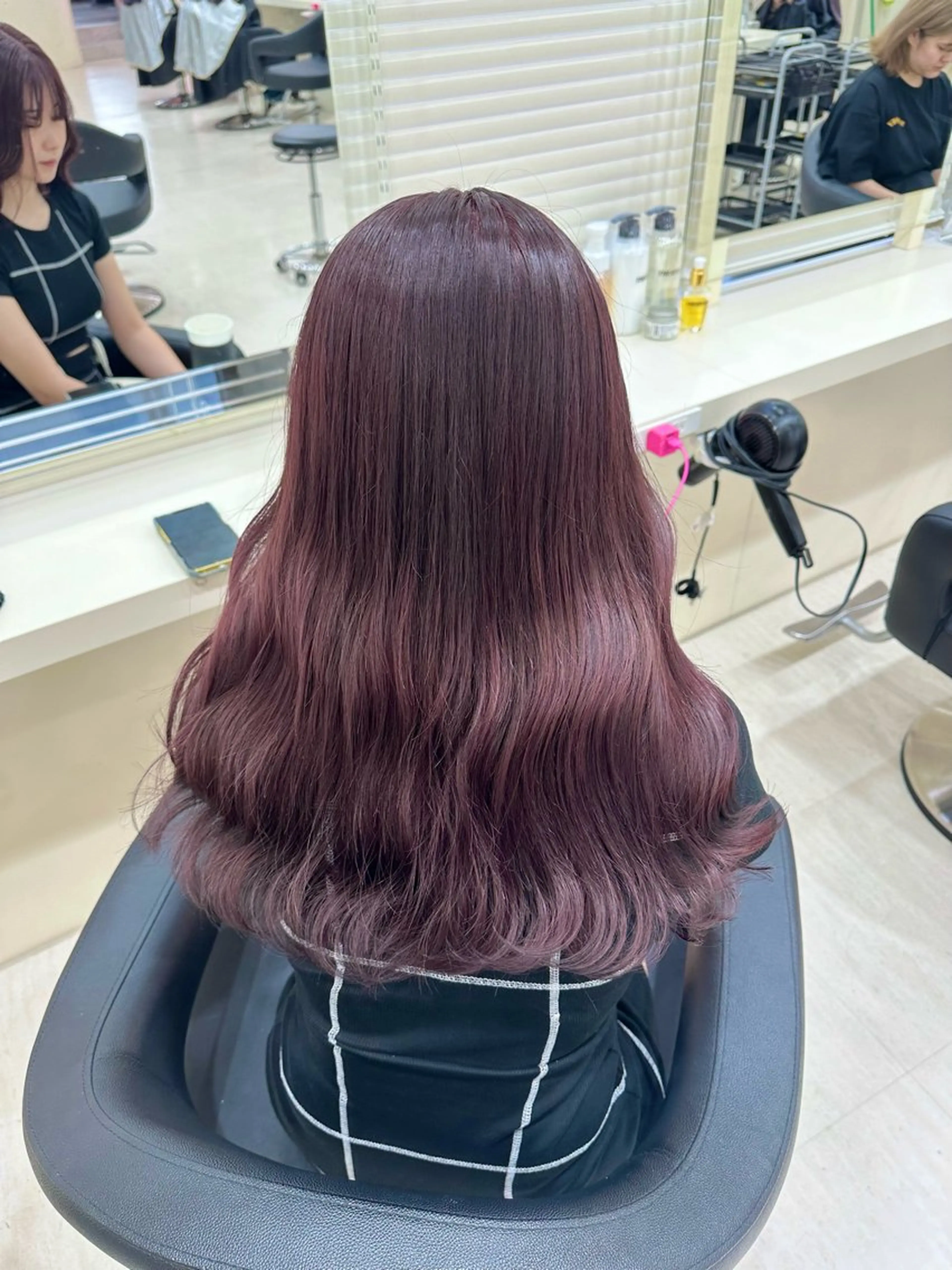 ロング カラー ヘアアレンジ 🎀 yuuka🎀のヘアスタイル