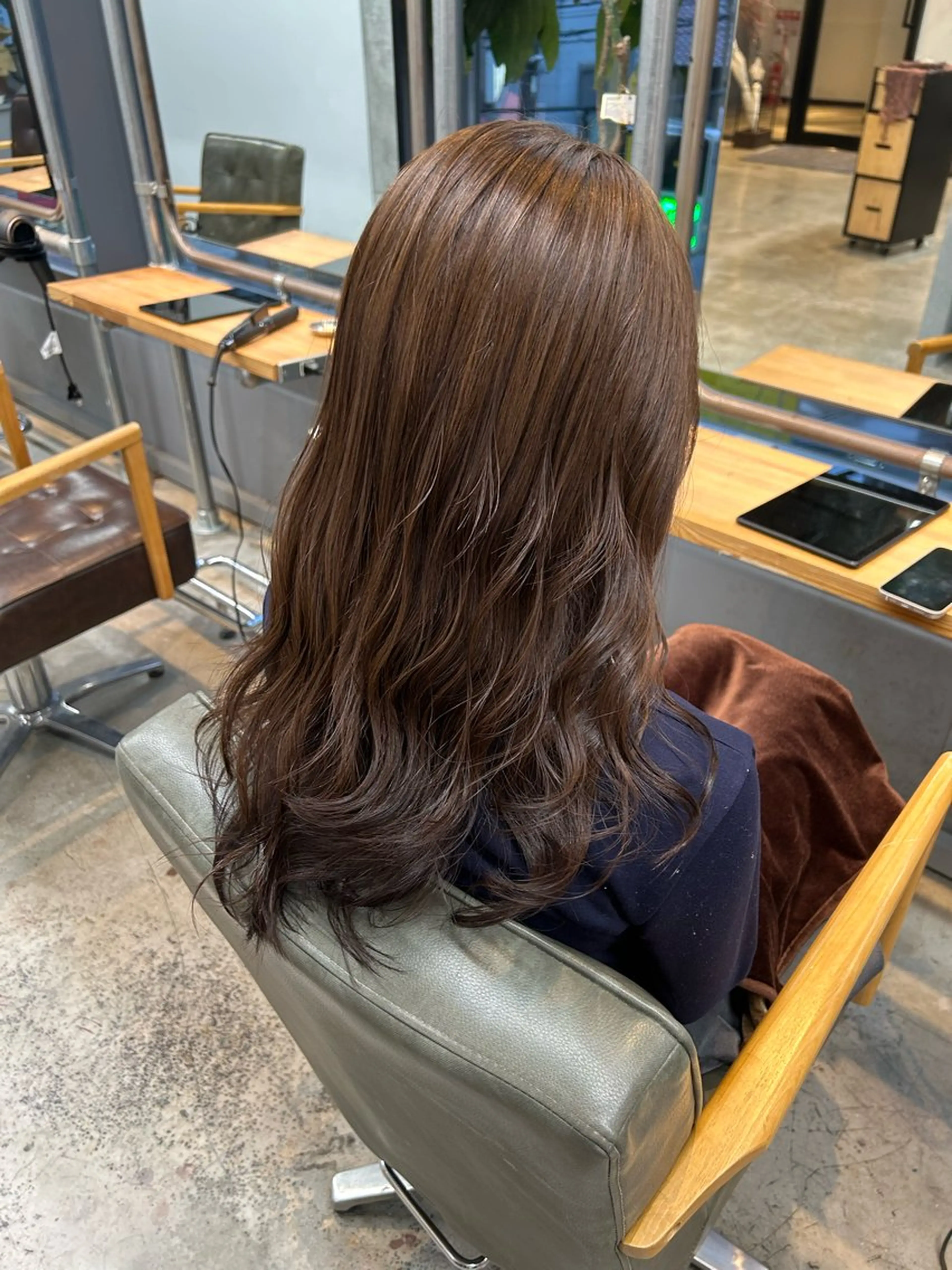 ロング カラー ベージュカラー カット ヘアカラー トリートメント 🎀たな 🧸のヘアスタイル