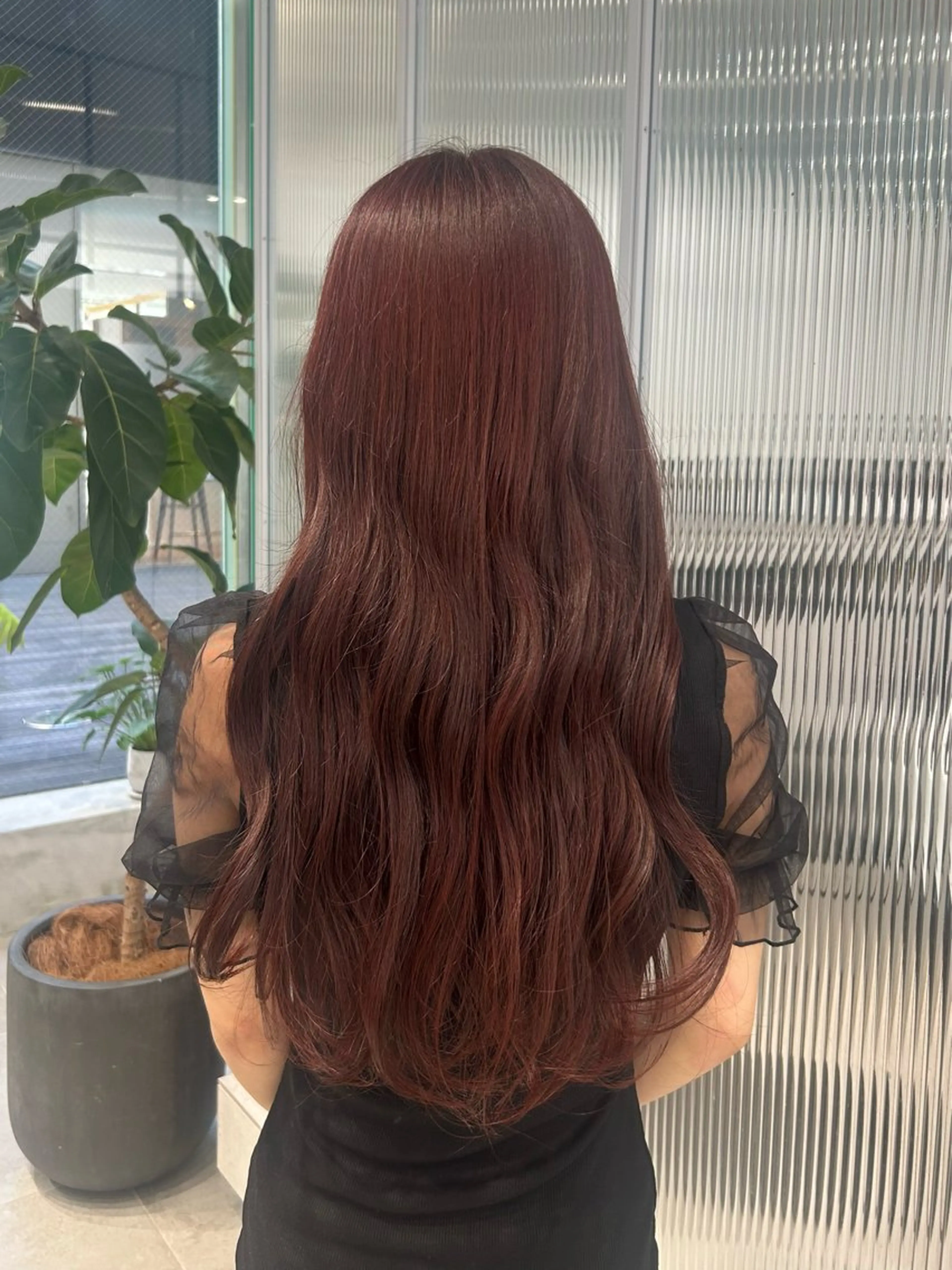 ロング カラー 愛 斗のヘアスタイル