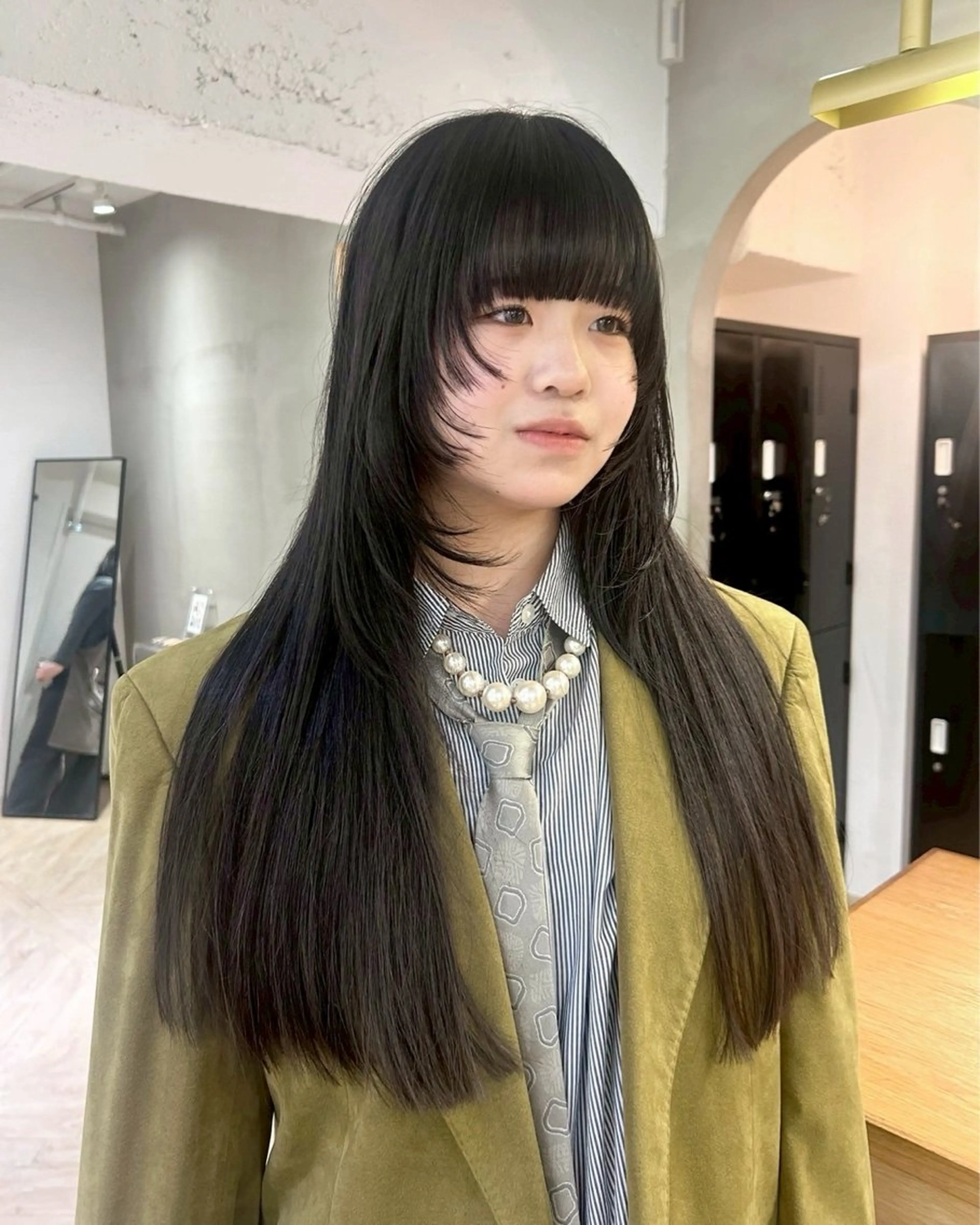 ロング カラー 透明感似合わせカラー 🍀あかり🍀のヘアスタイル