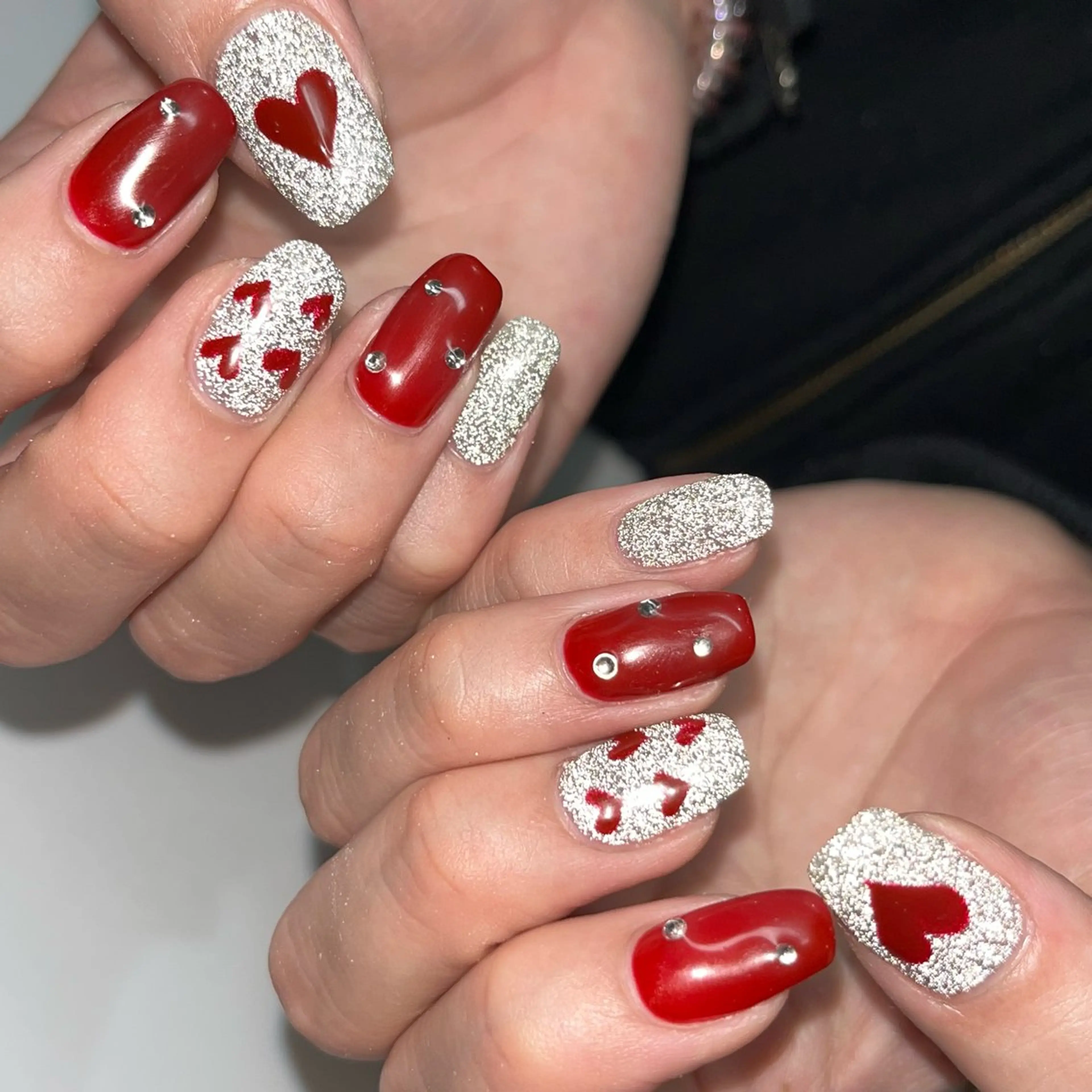 ネイル フラッシュネイル マグネットネイル ハンドネイル はあとねいる中洲川端 ★Mieのネイルデザイン