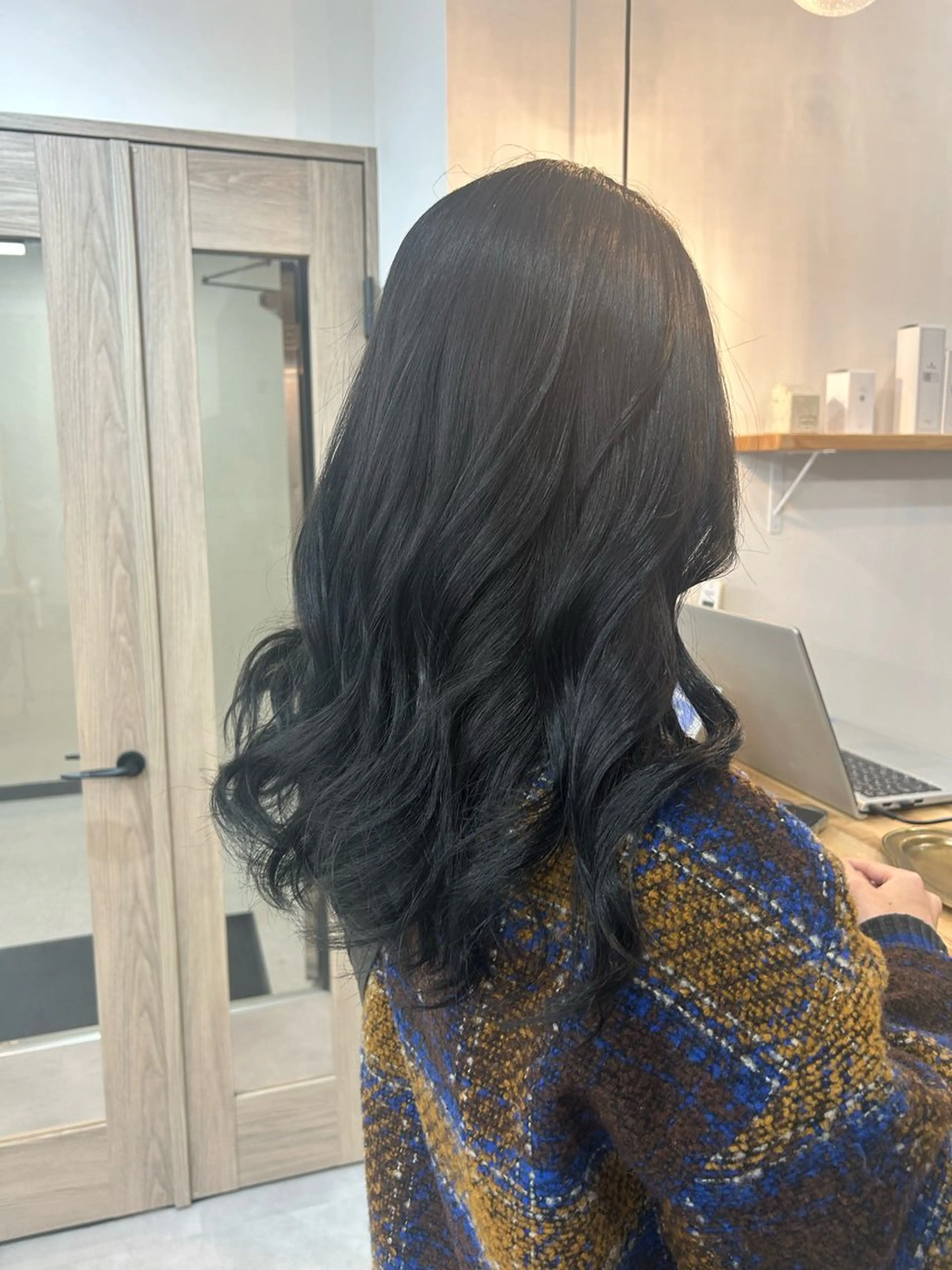 ロング カラー カット ヘアカラー トリートメント 後藤紗英/髪質改善 /オリーブベージュのヘアスタイル