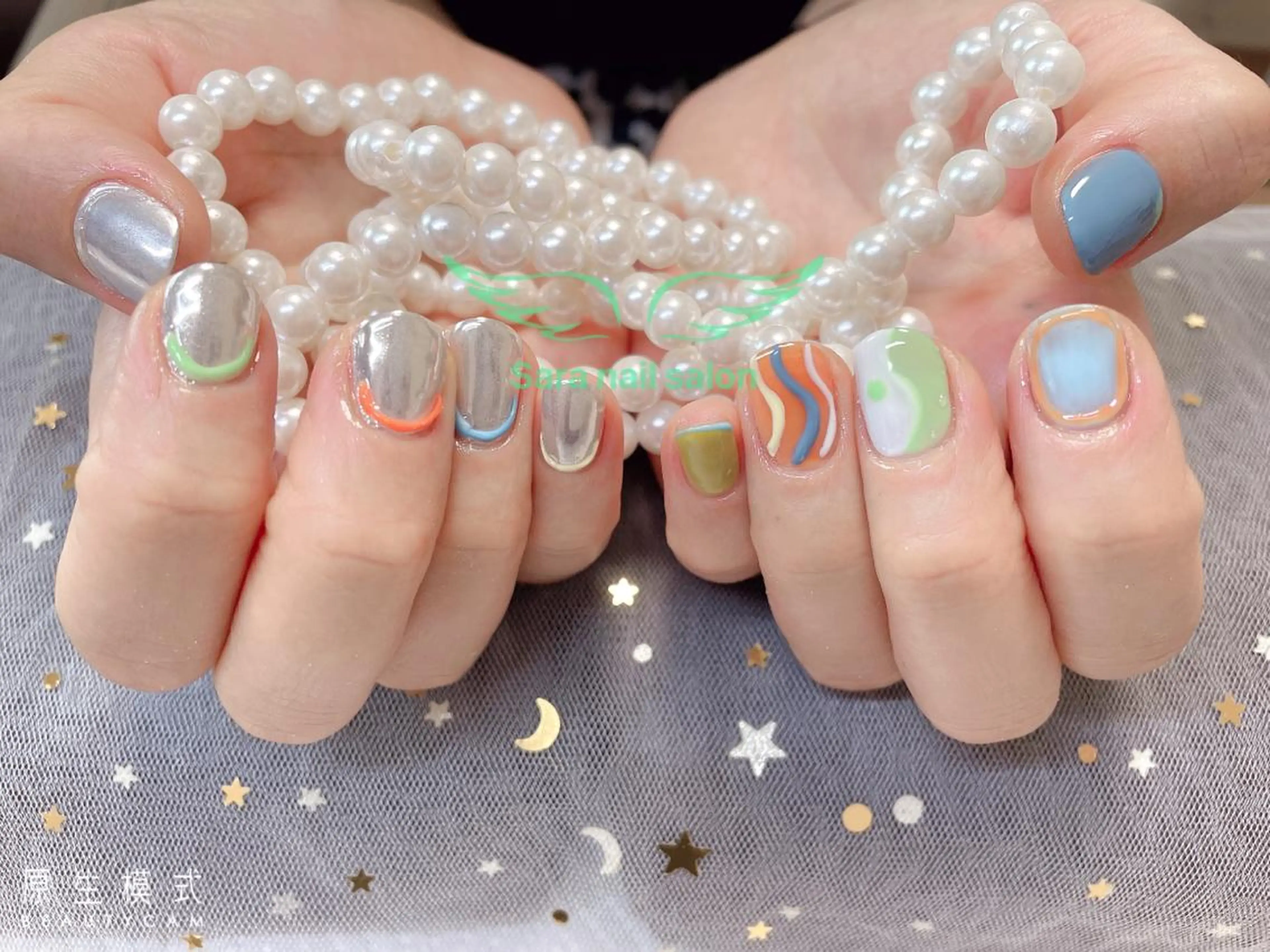 ネイル ハンドネイル ハンドケア 小岩 Saraのネイルデザイン