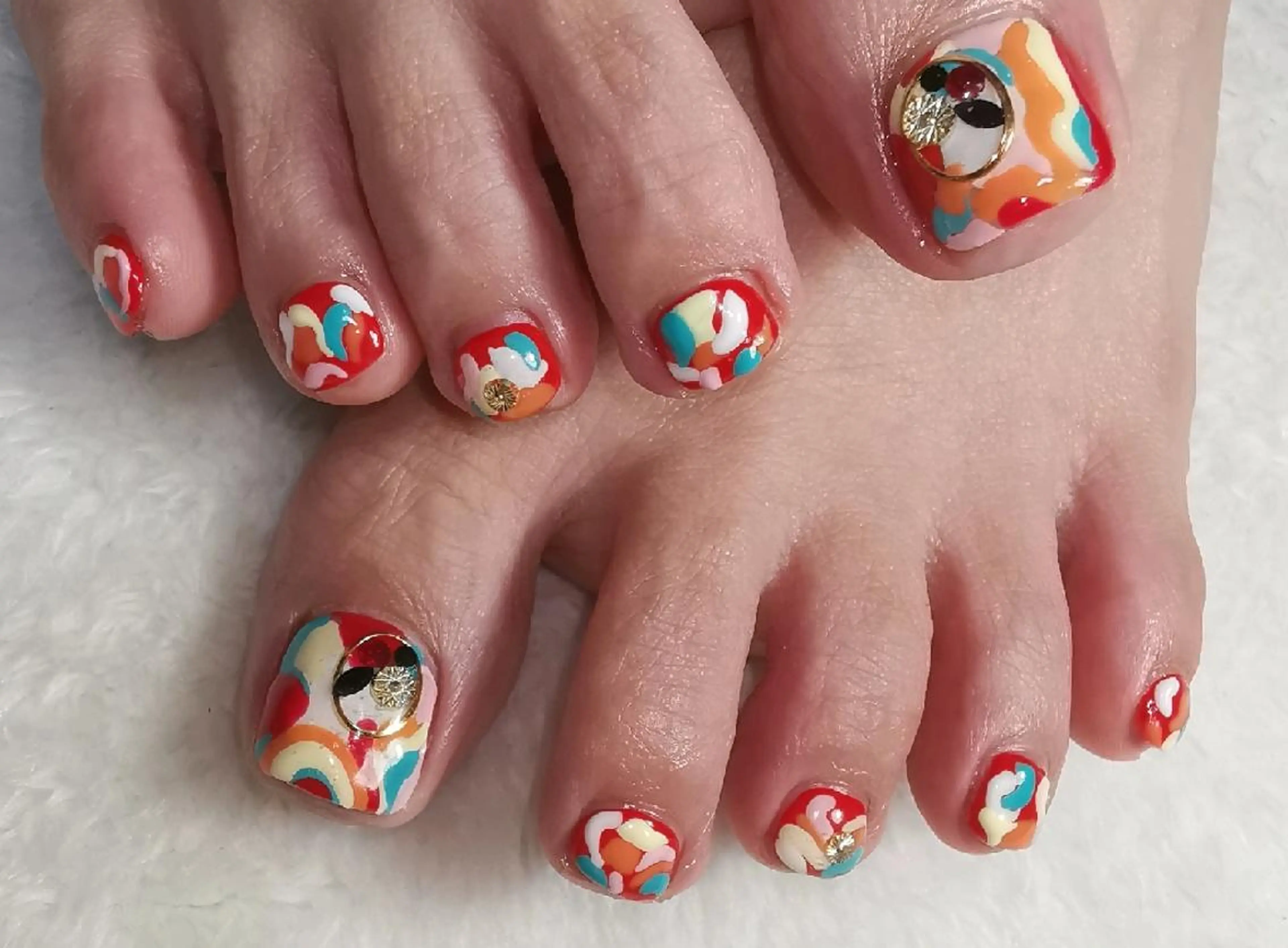 ネイル フットネイル reve あやののネイルデザイン