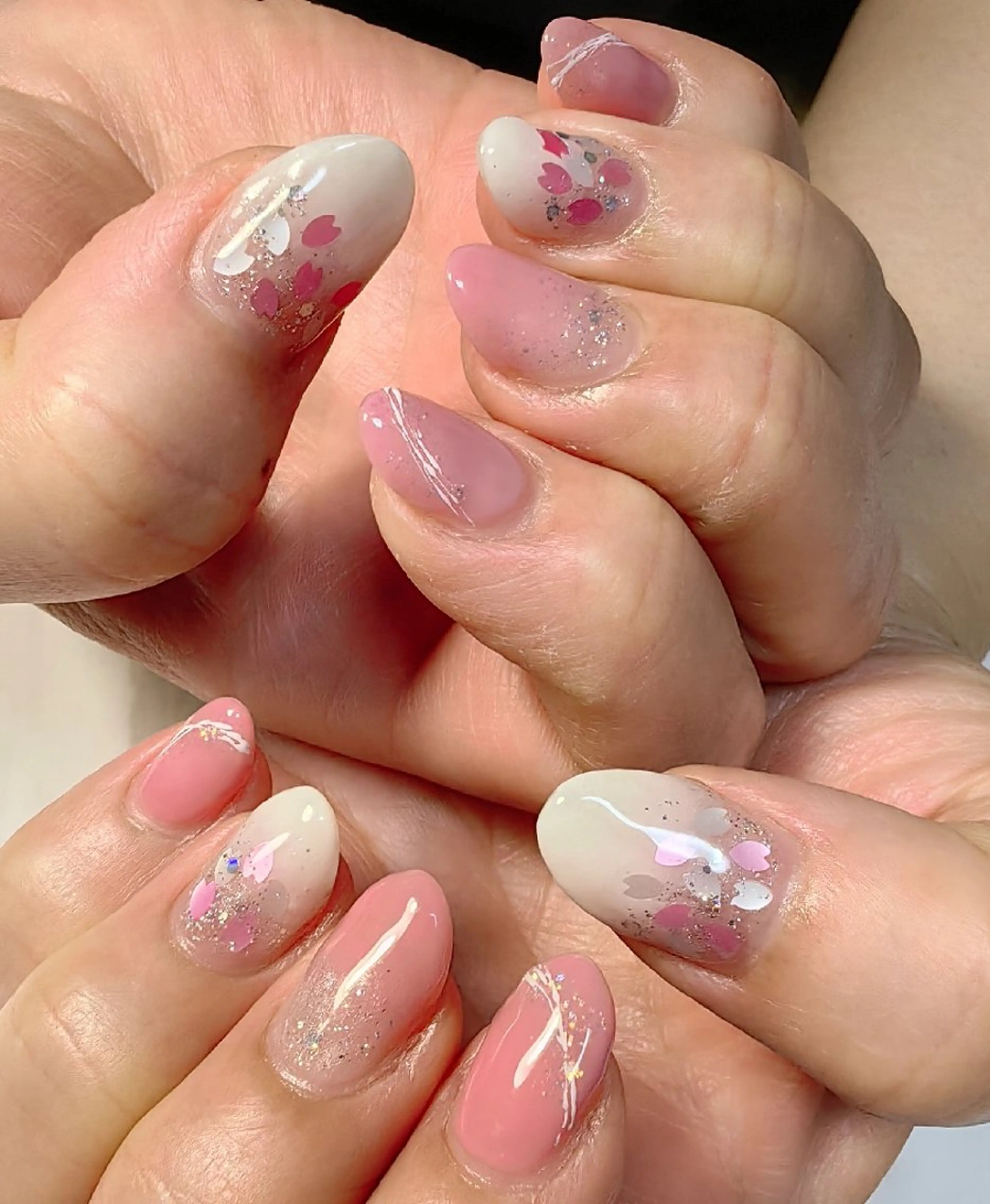 ネイル 桜ネイル reve あやののネイルデザイン