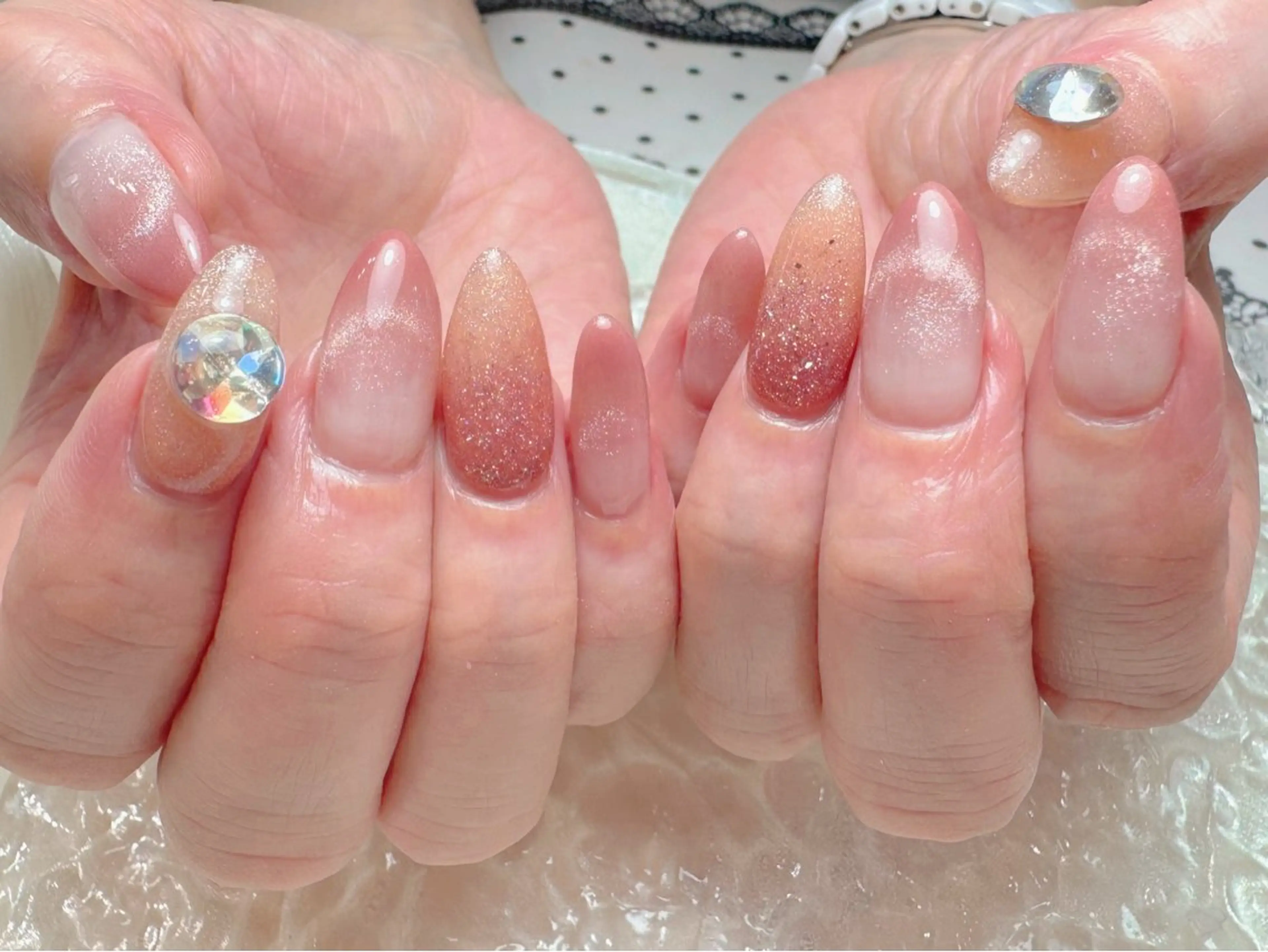 ネイル マジック ミラーのネイルデザイン