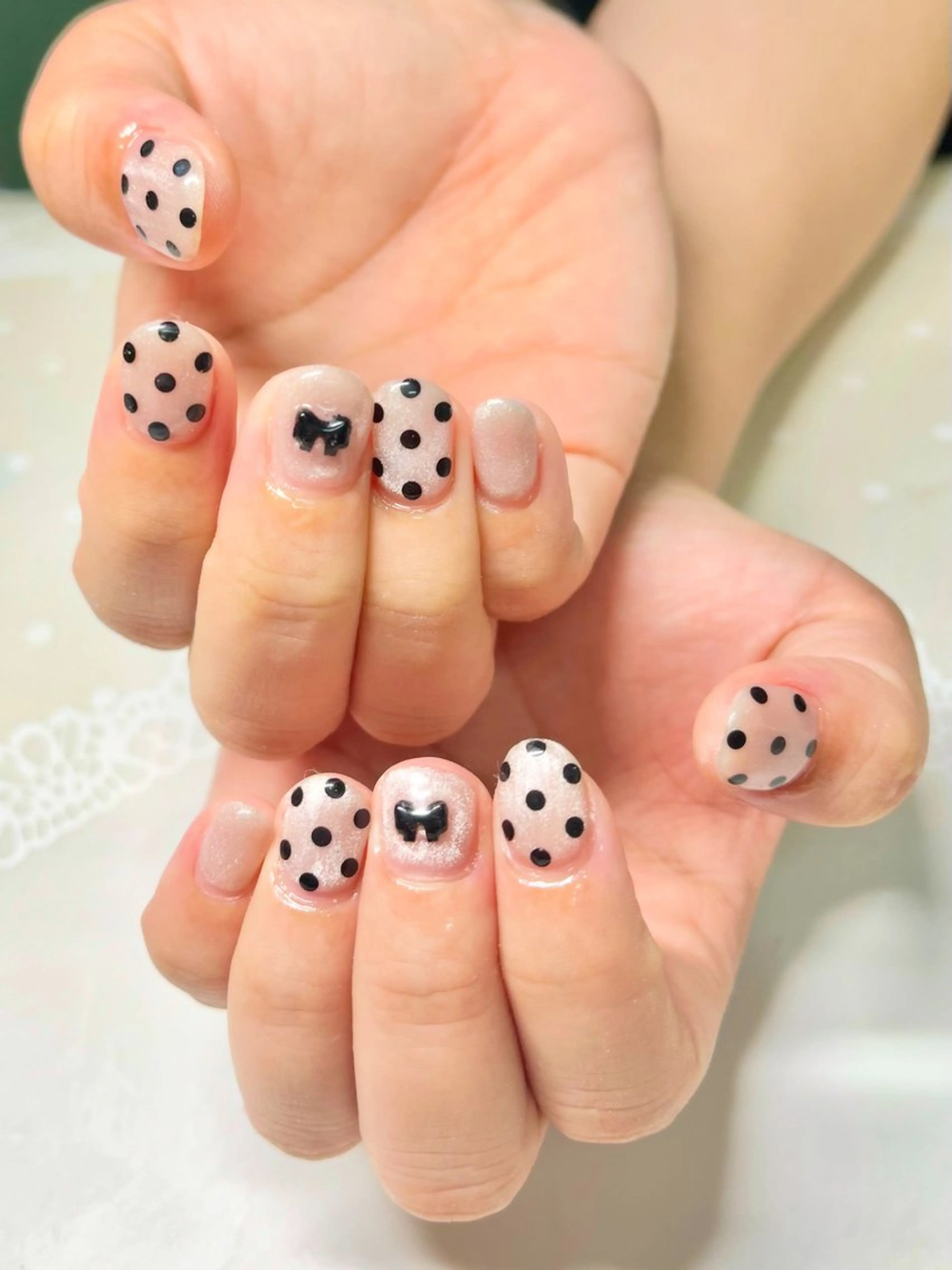 ネイル ハンドネイル 新宿ネイルサロン ジェミディローサのネイルデザイン