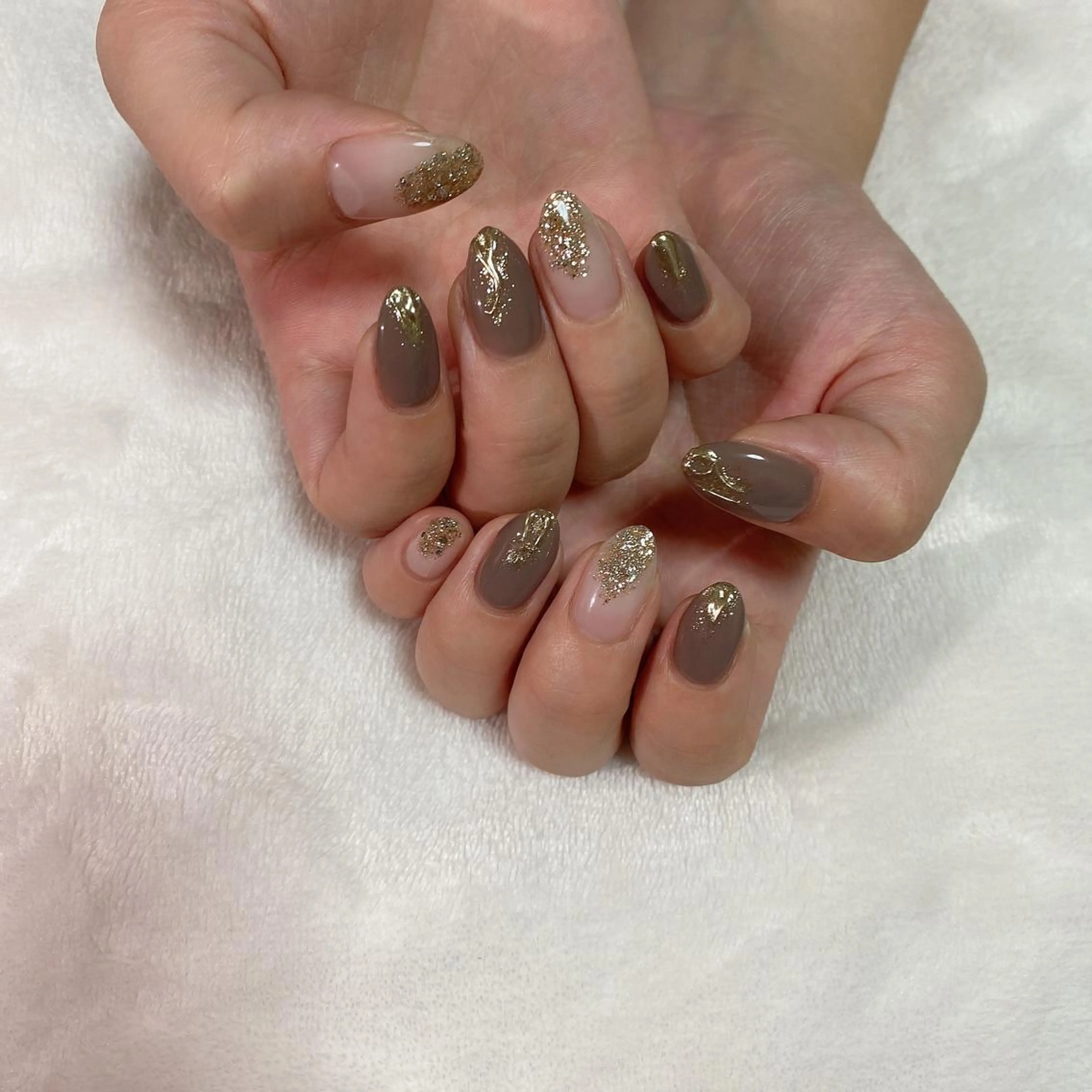 ネイル ハンドネイル 西岡 杏のネイルデザイン