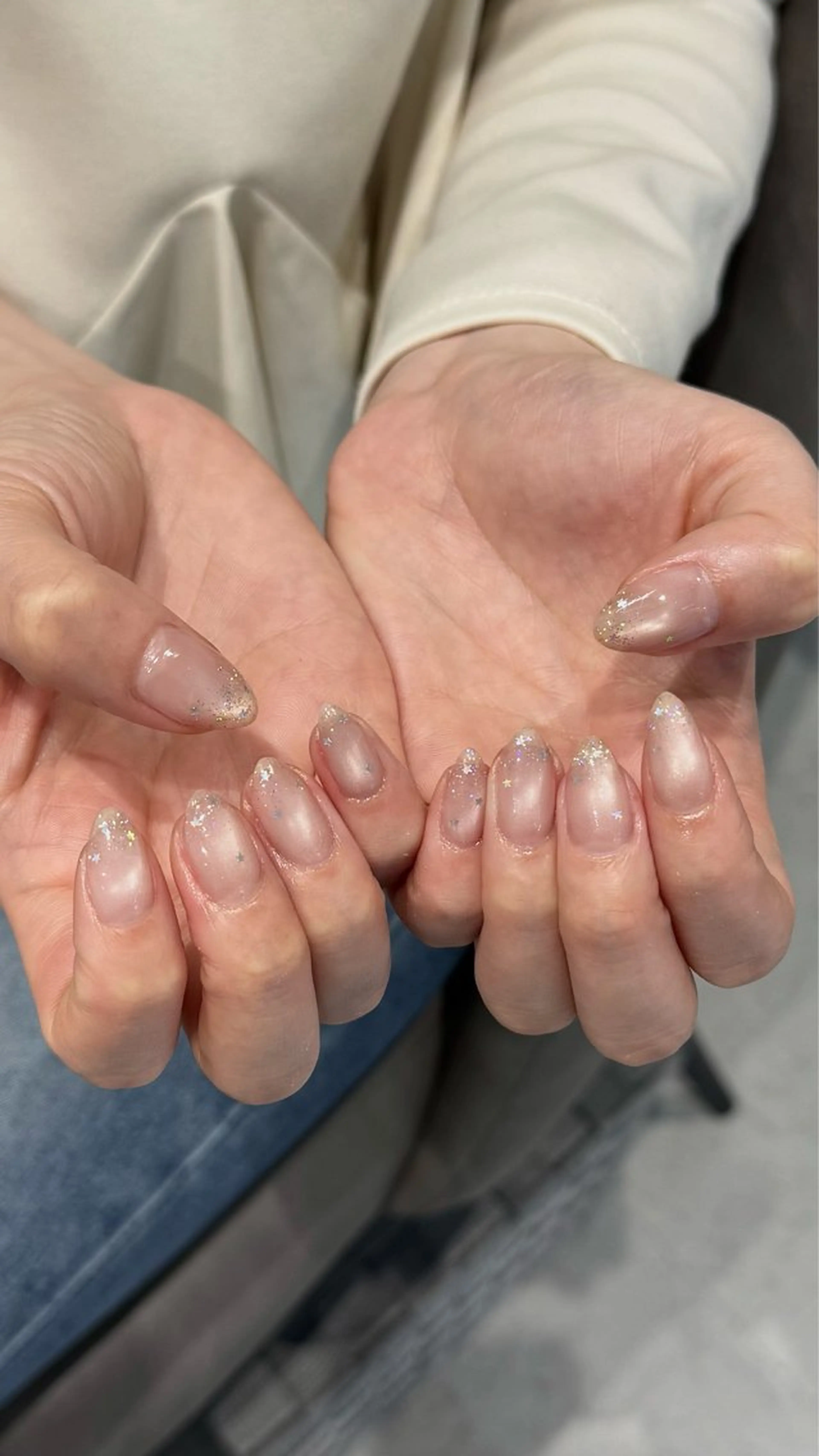 ネイル ラメ(グリッター) ハンドネイル nails by wakabaのネイルデザイン
