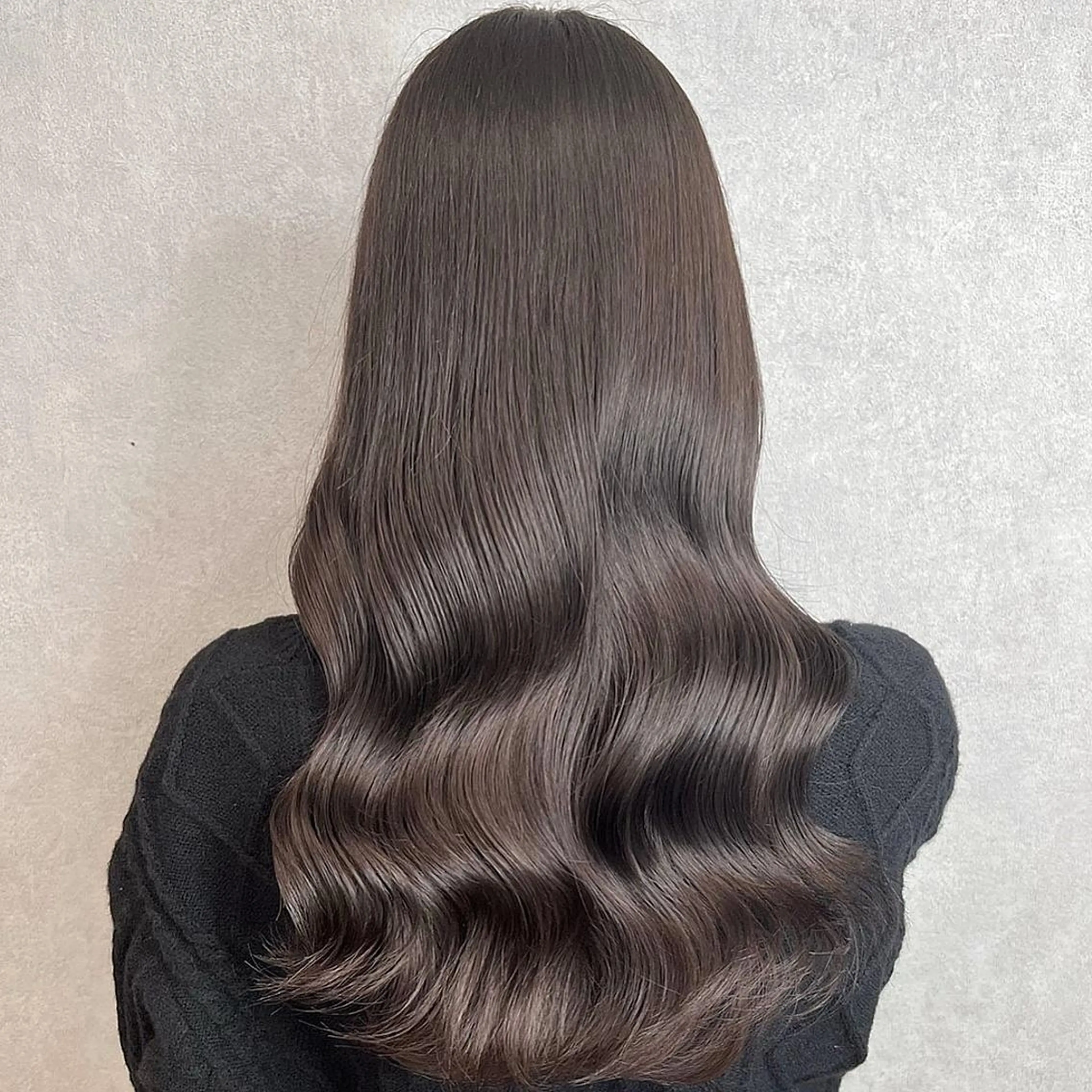 ロング カラー ヘアカラー トリートメント レイヤー🤍 ベージュ🤍　聖奈のヘアスタイル