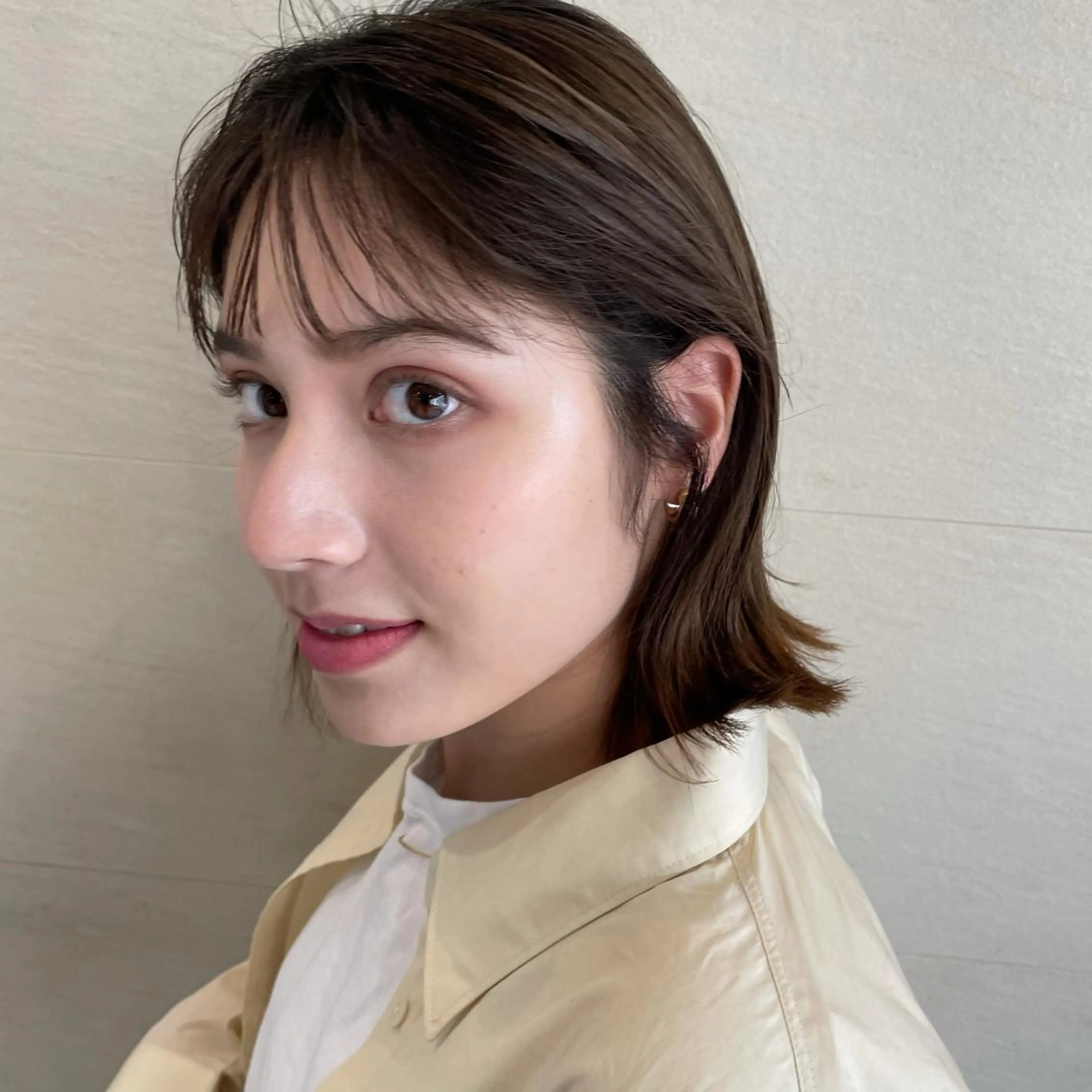 ミディアム トリートメント ボブ/ミディアム 親しみやすさ/さくらのヘアスタイル