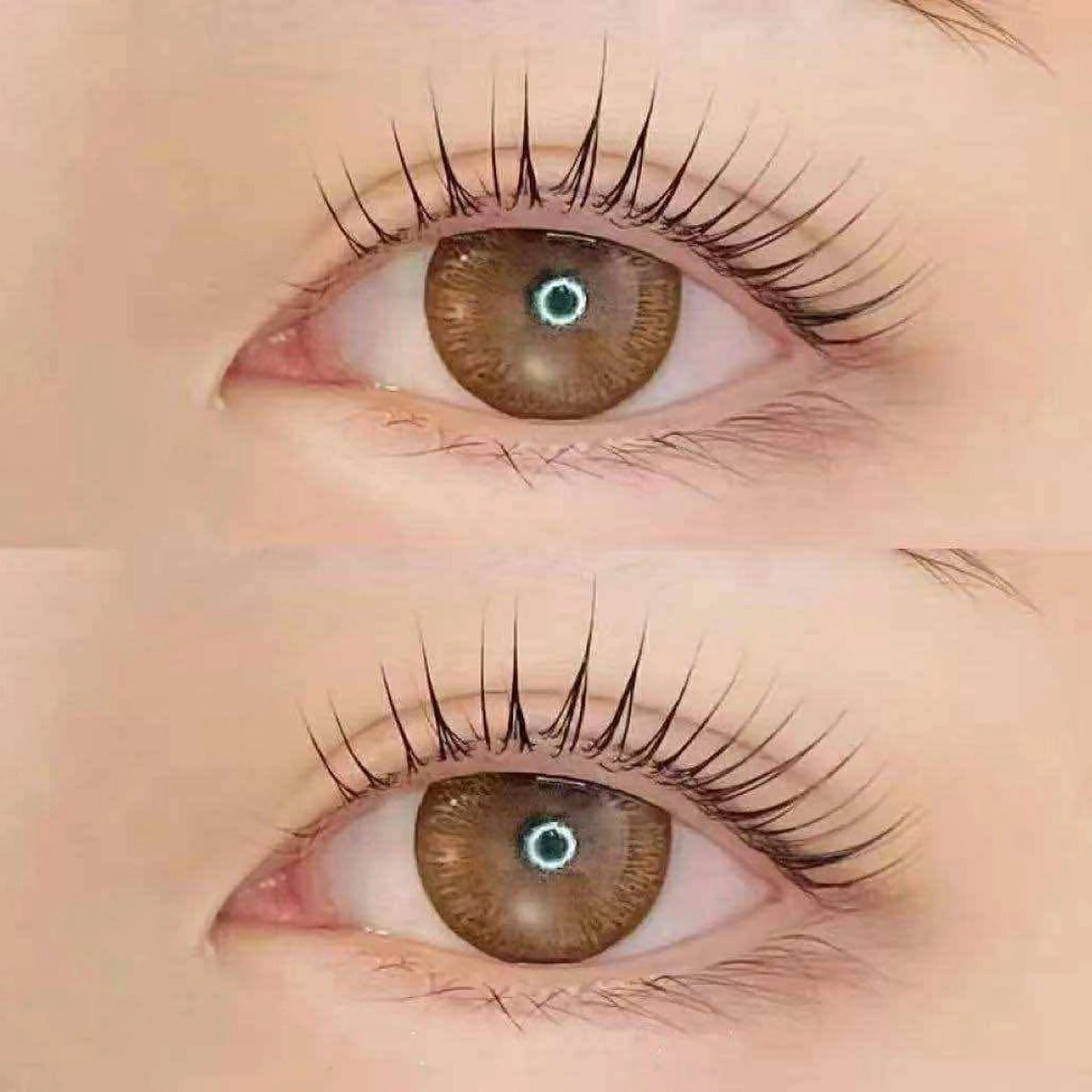 マツエク・マツパ パリジェンヌラッシュリフト 一重×まつ毛パーマ マツパ RI KAのマツエク・マツパデザイン